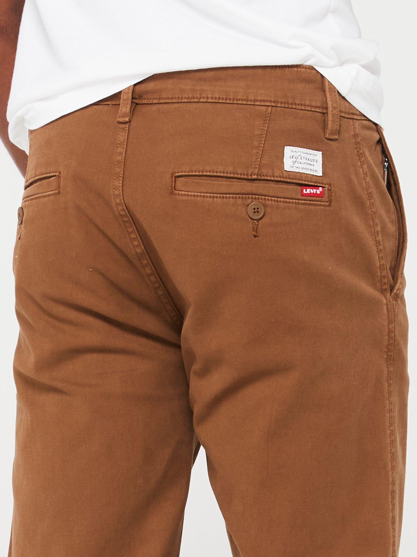 levis-xx-standard-fit-chino-trousers-brownoutfit