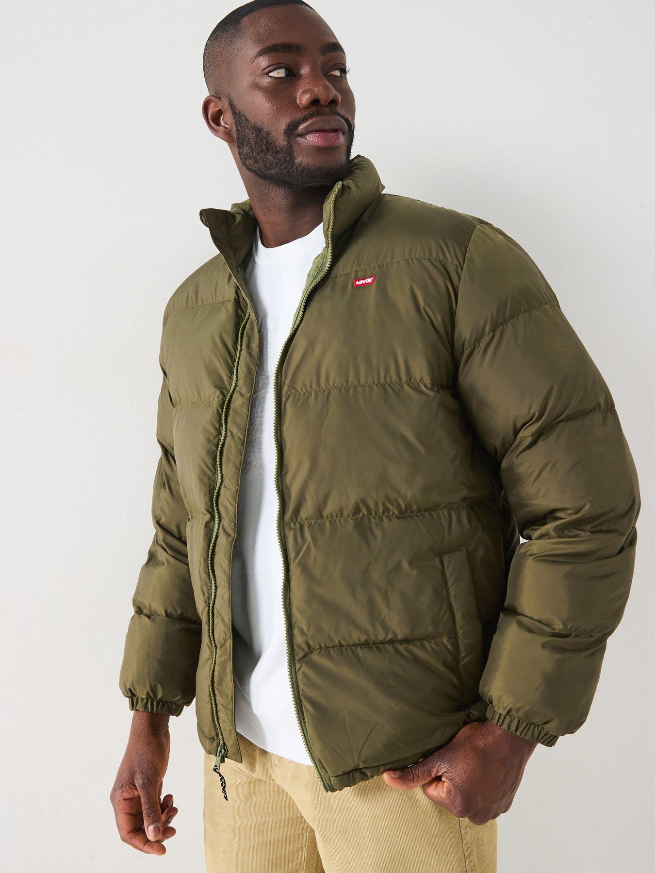 Green Quilted Padded Jackets Coats jackets Men Very Ireland