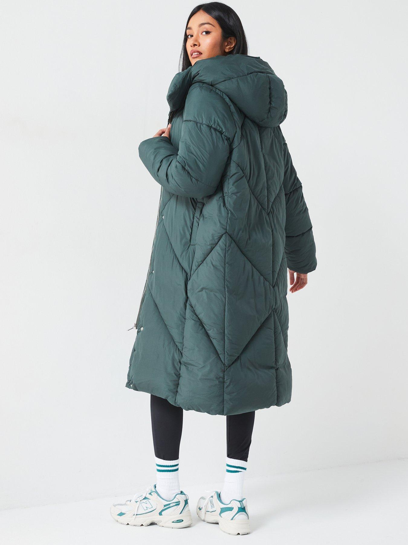 v-by-very-longline-padded-hooded-coat-greenstillFront