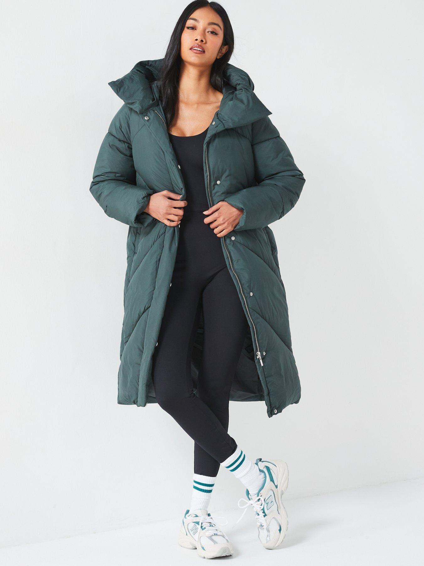 v-by-very-longline-padded-hooded-coat-greendetail