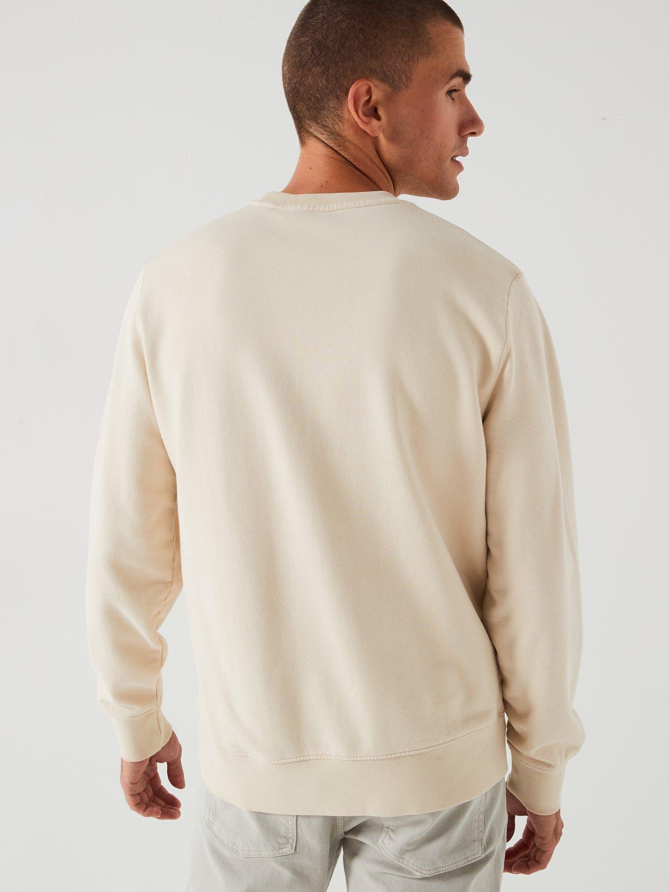 Image 2 of 5 of Levi's Levis Original Housemark Crew Neck Sweat Top - Cream