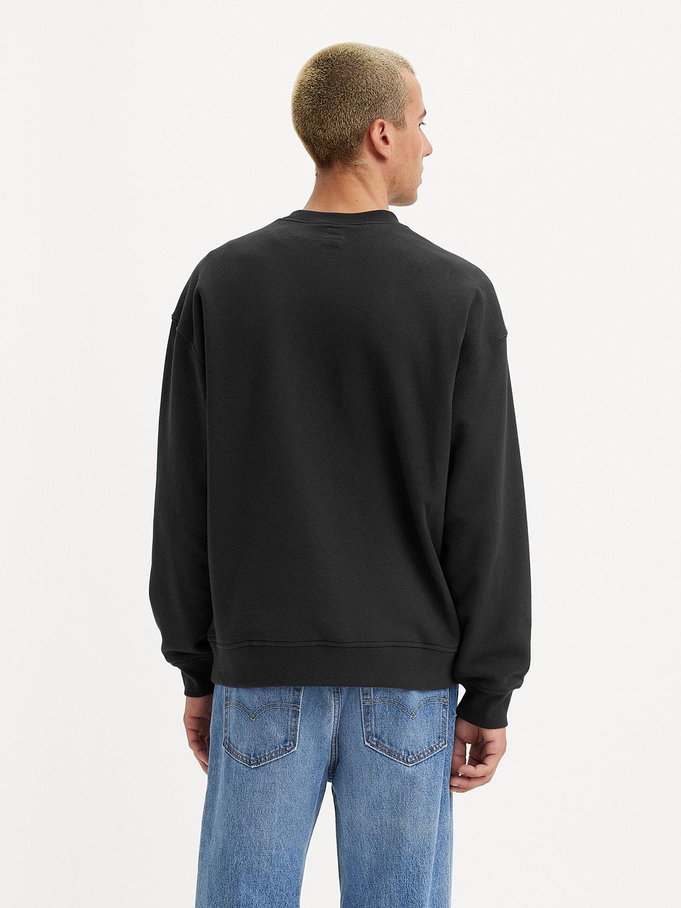 levis-relaxed-small-tab-crew-neck-sweat-top-blackoutfit