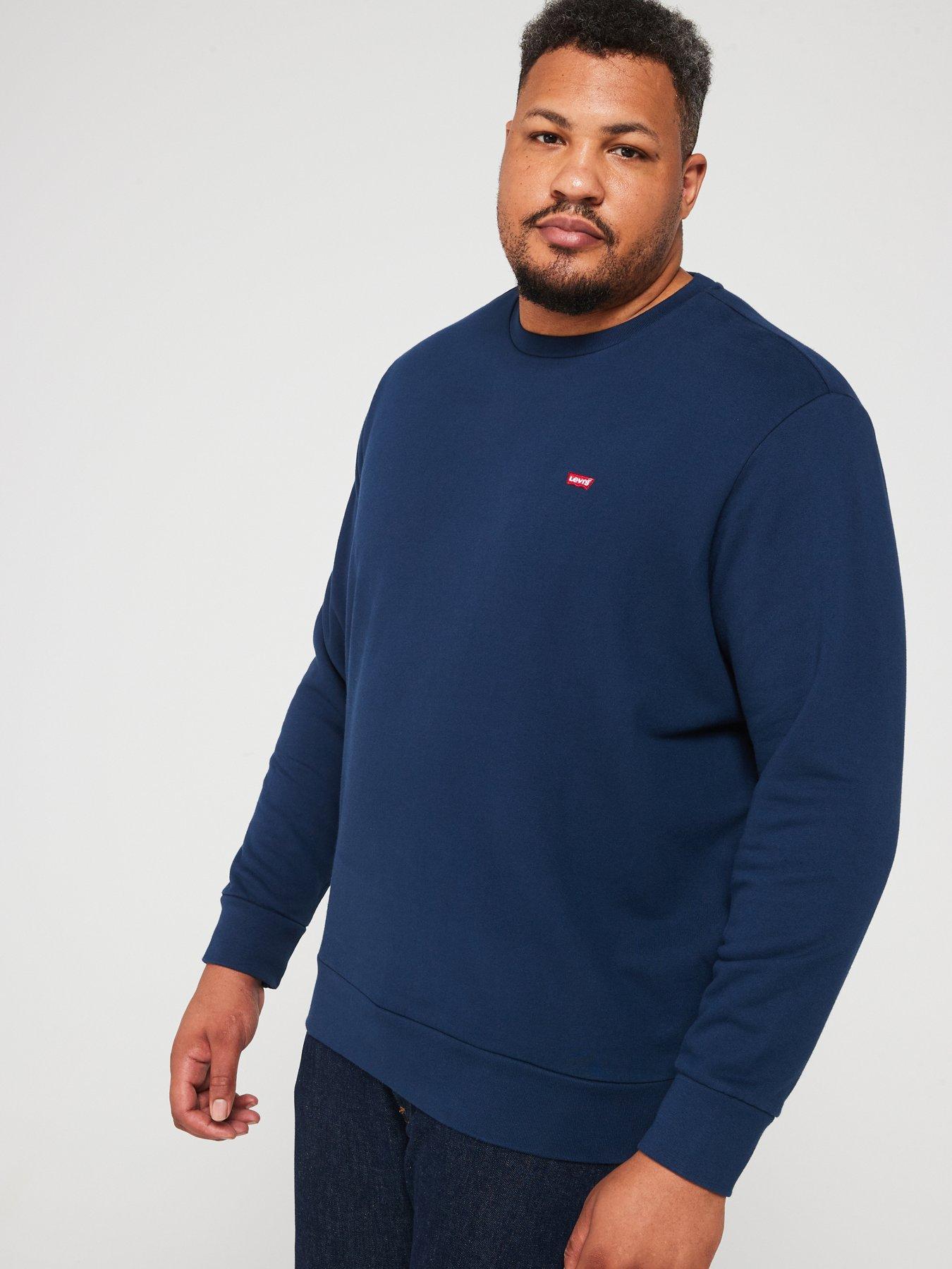 levis-big-amp-tall-original-housemark-crew-neck-sweat-top-navy