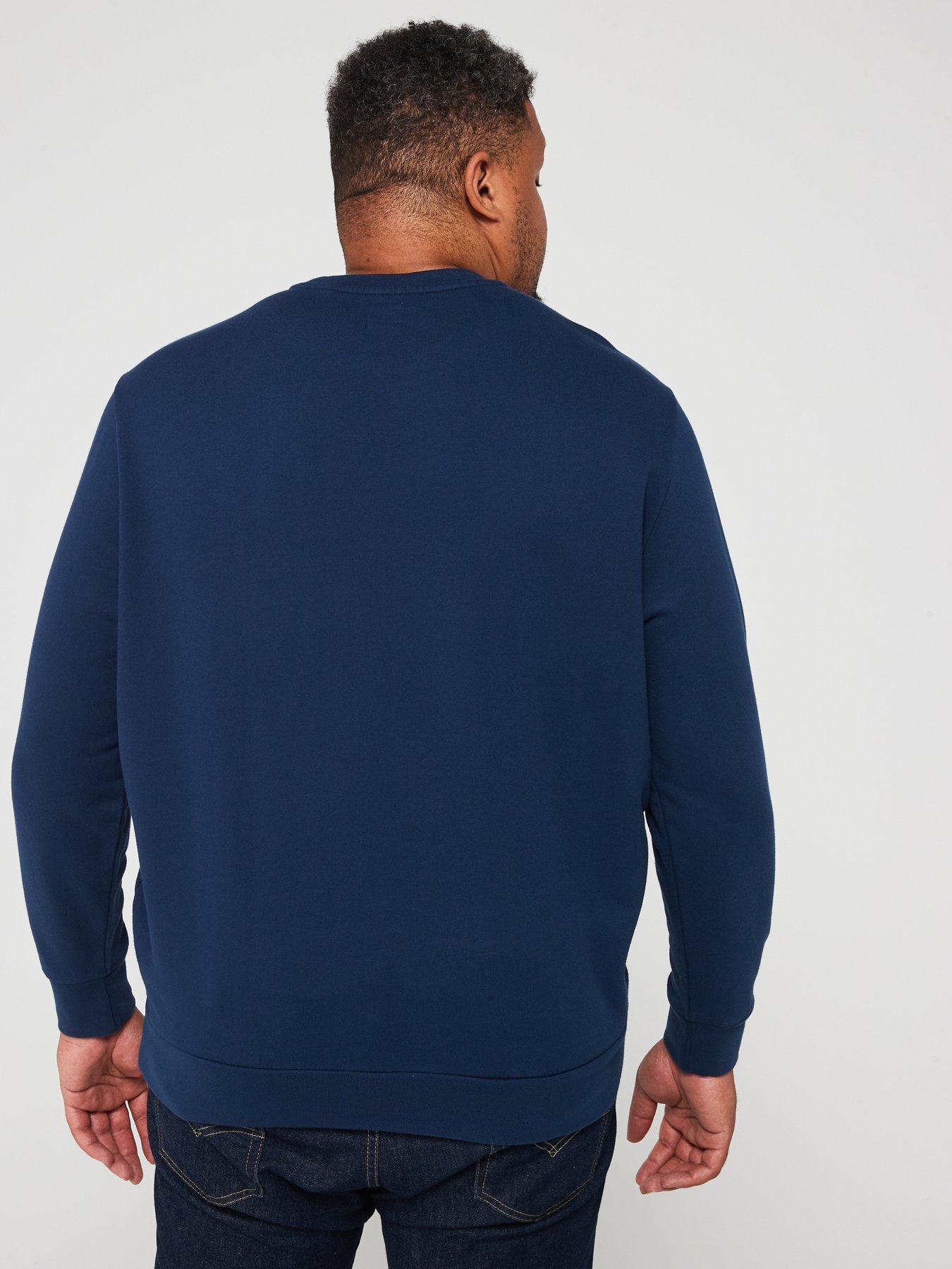 levis-big-amp-tall-original-housemark-crew-neck-sweat-top-navystillFront