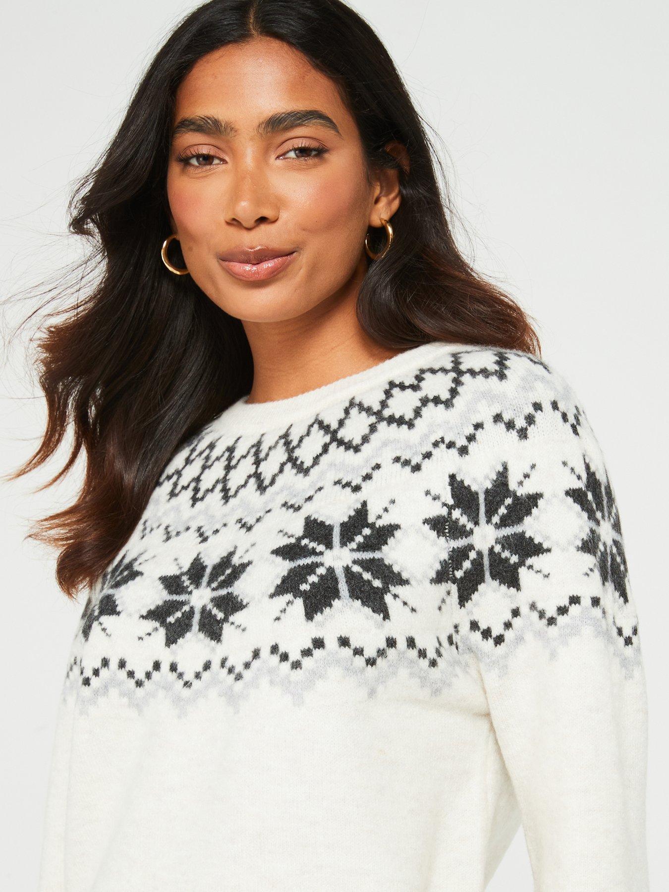 v-by-very-family-christmas-knitwearnbspcrew-neck-fairisle-jumperdetail