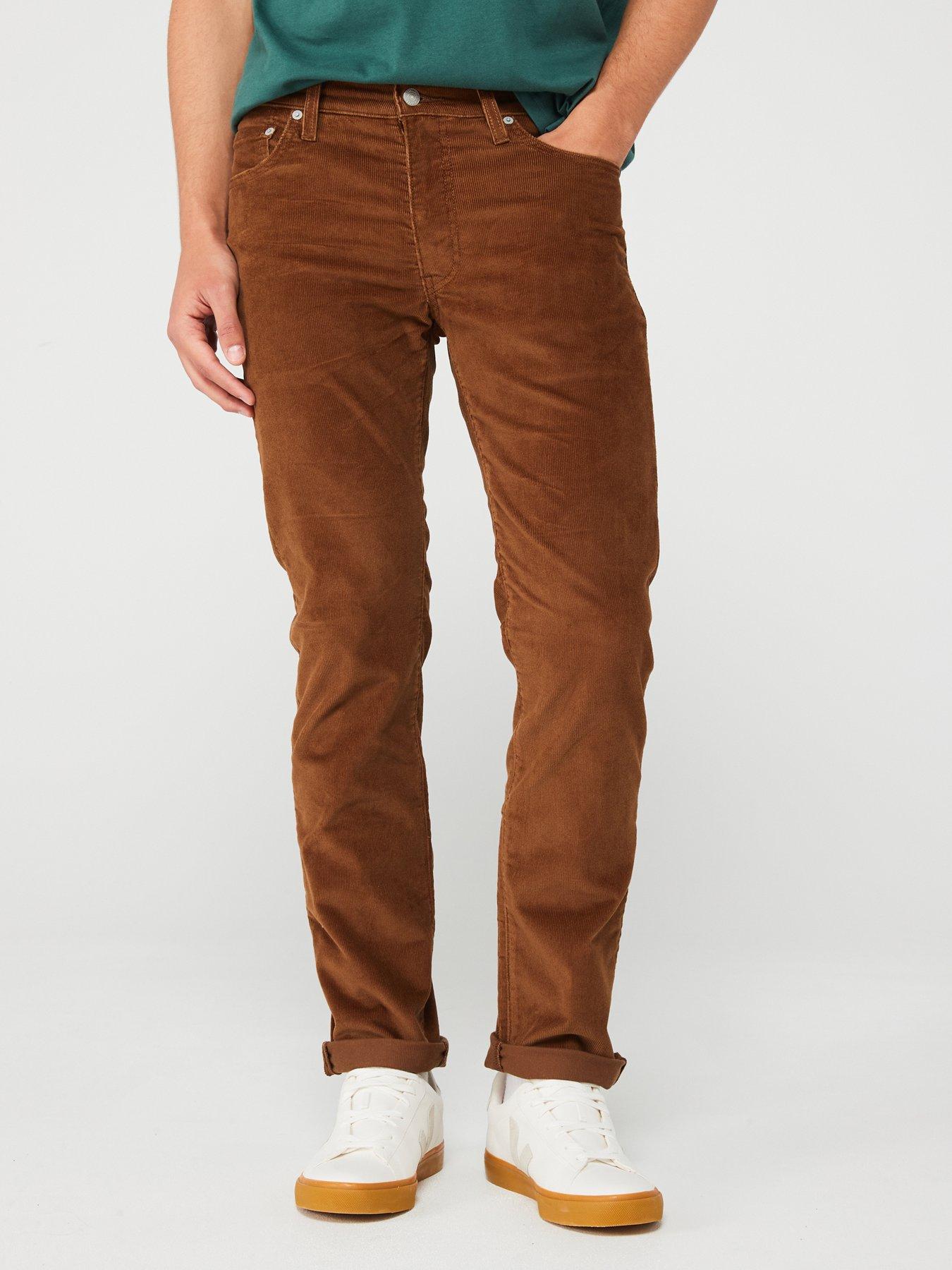 levis-levis-511-slim-fit-corduroy-trousers-khaki