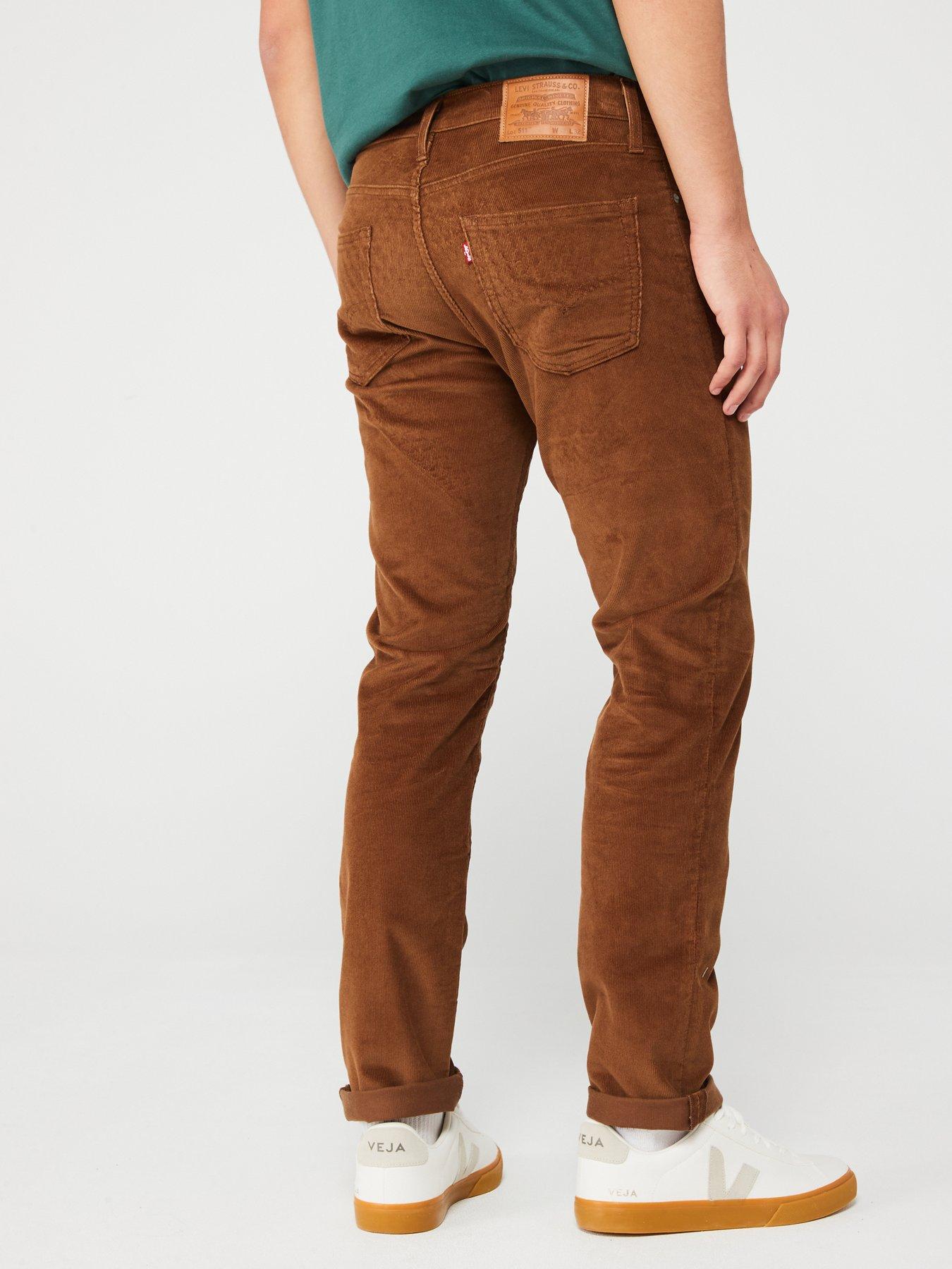 levis-levis-511-slim-fit-corduroy-trousers-khakistillFront