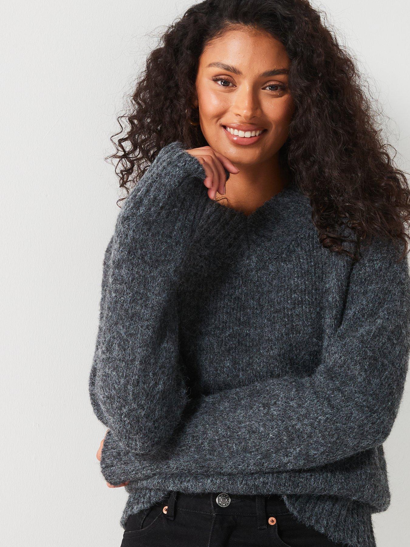 v-by-very-v-neck-brushed-yarn-jumper-with-wool-greydetail