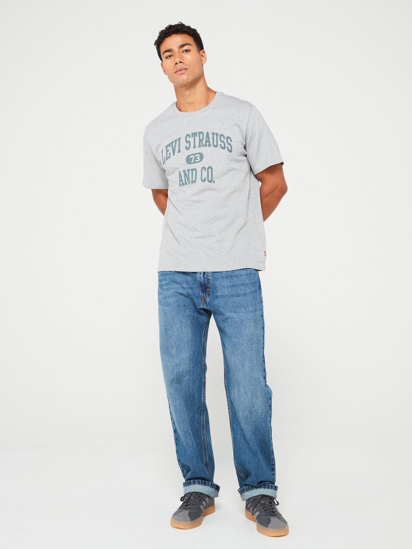 Levi's 555 '96 Relaxed Straight Fit Jeans - Wish You Would - Blue