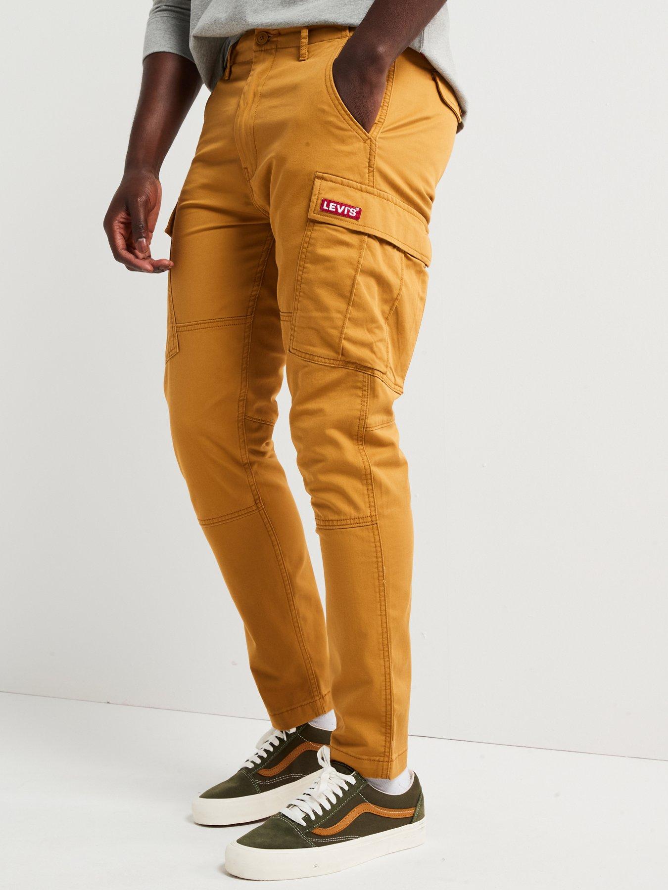 levis-levis-lo-ball-cargo-trousers-brown