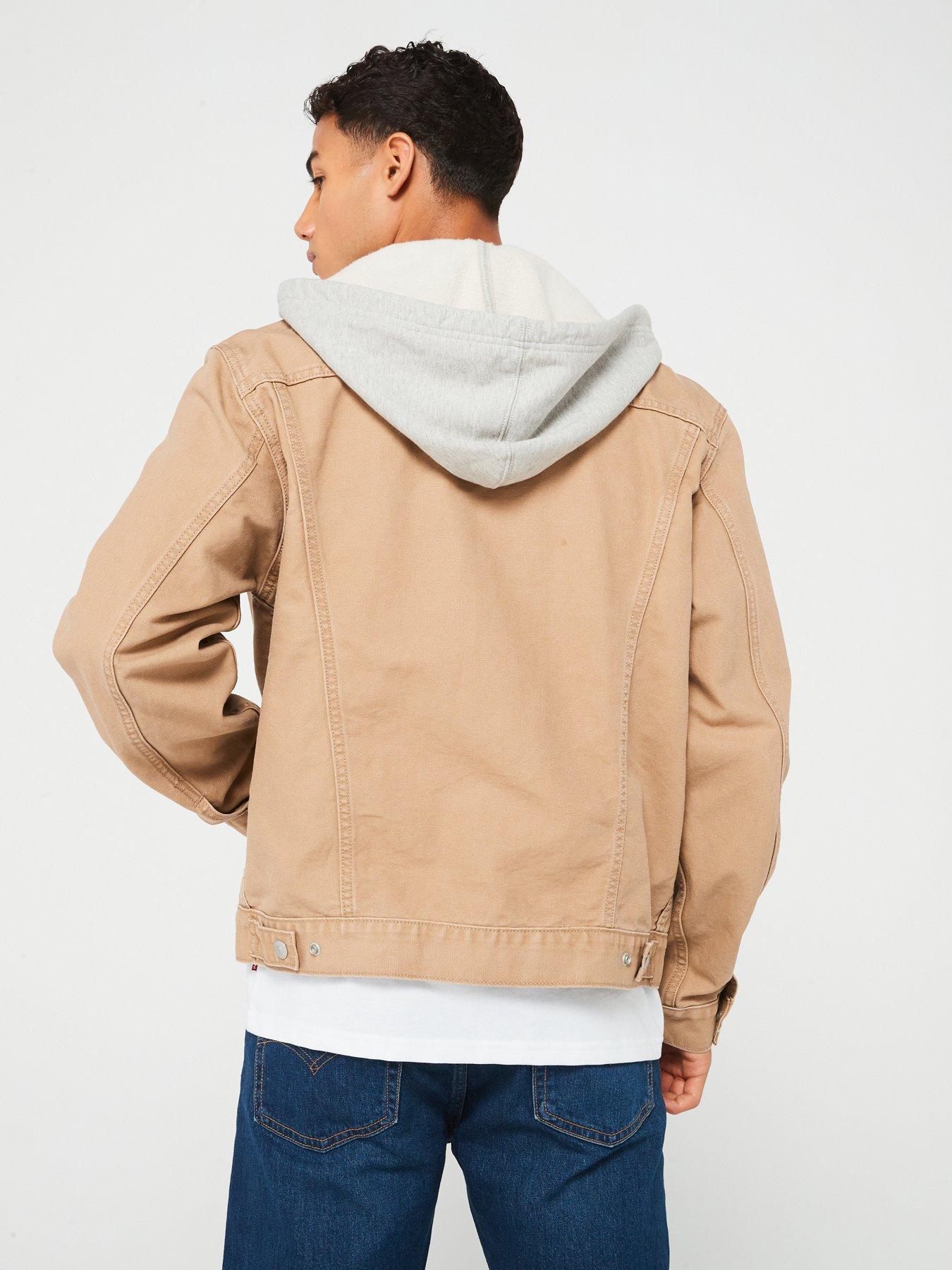 levis-levis-hooded-trucker-jacket-light-brownstillFront