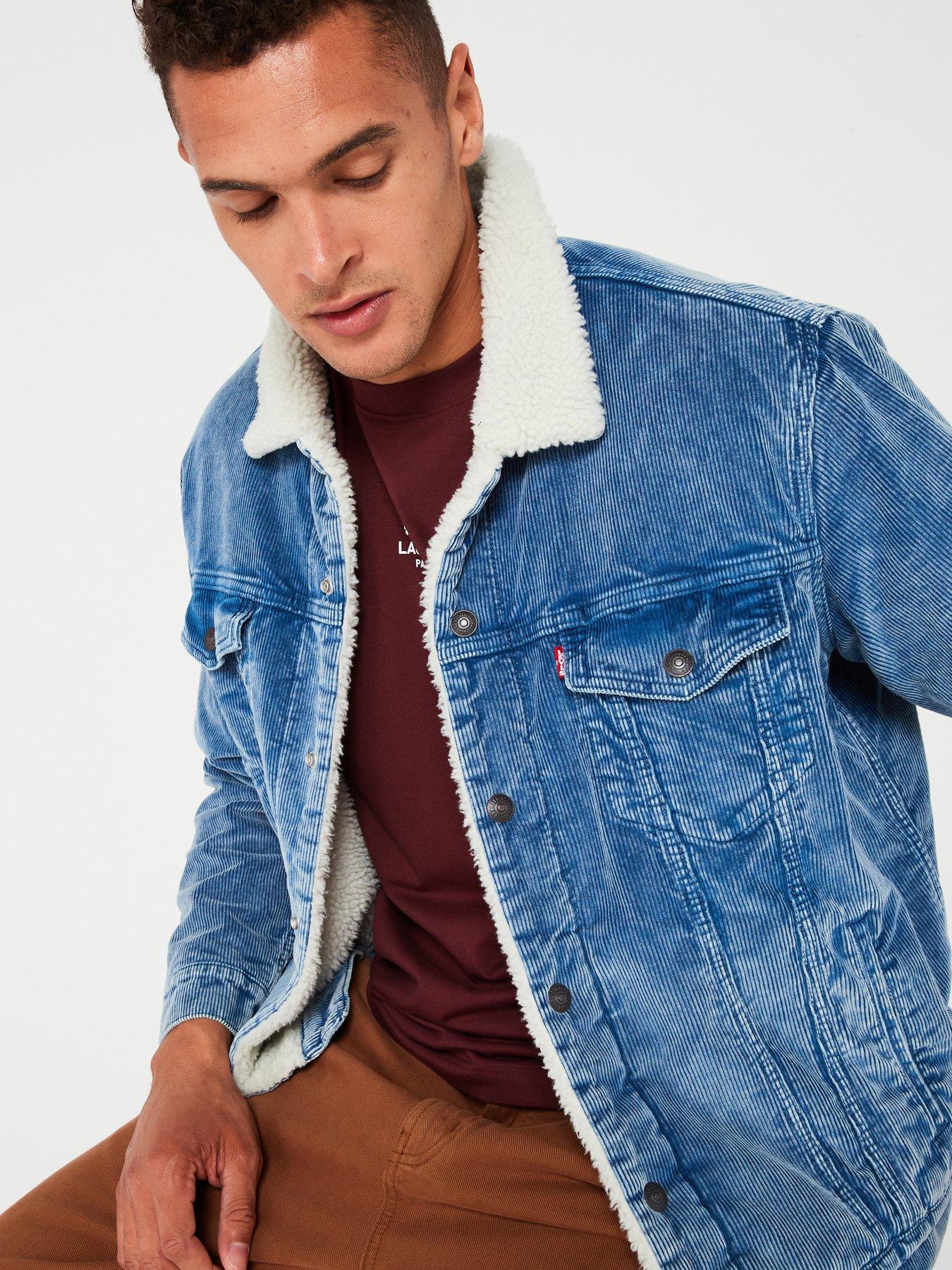 levis-levis-relaxed-fit-sherpa-collar-jacket-blueoutfit