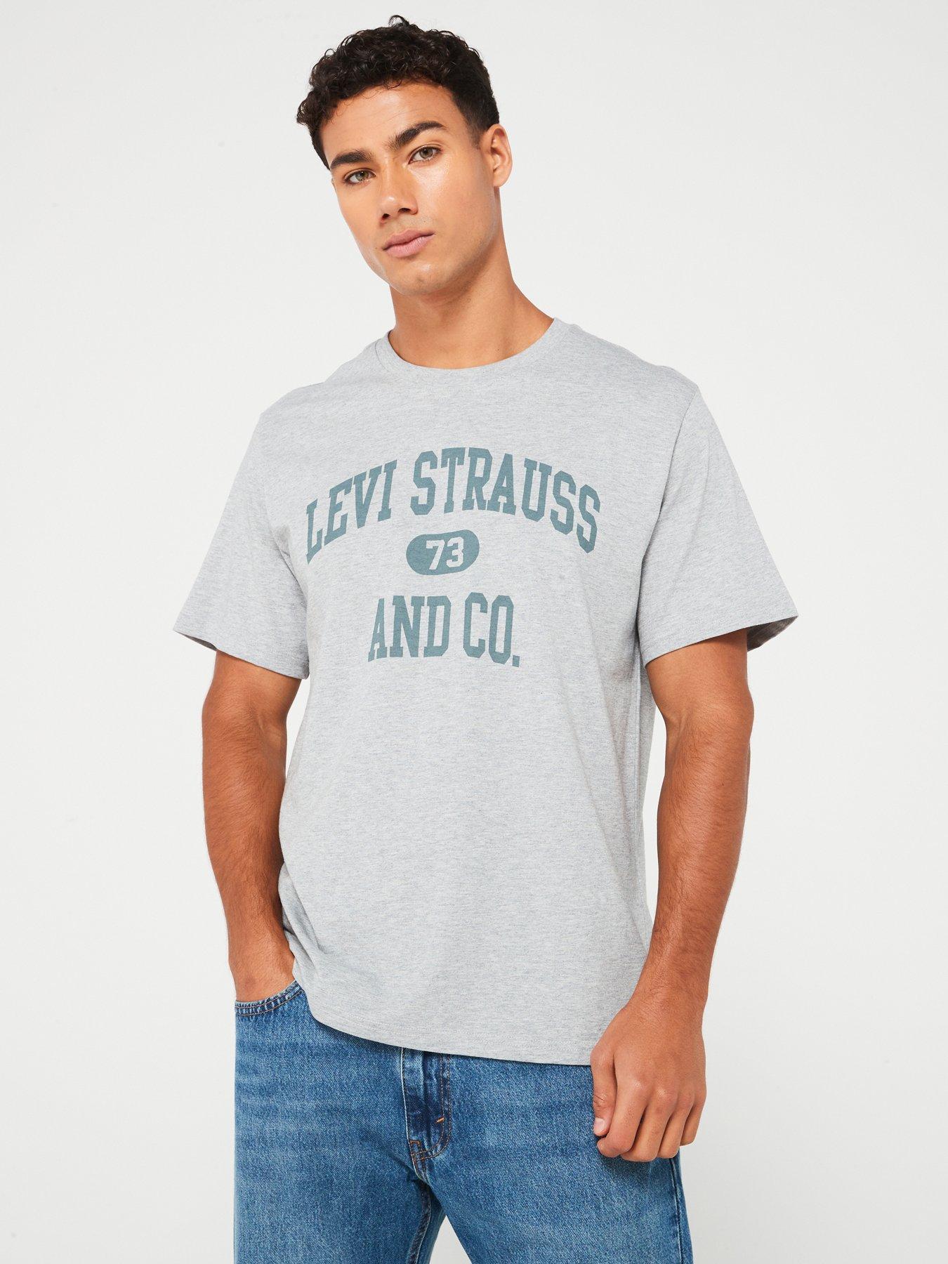 Grey levi tshirt best sale