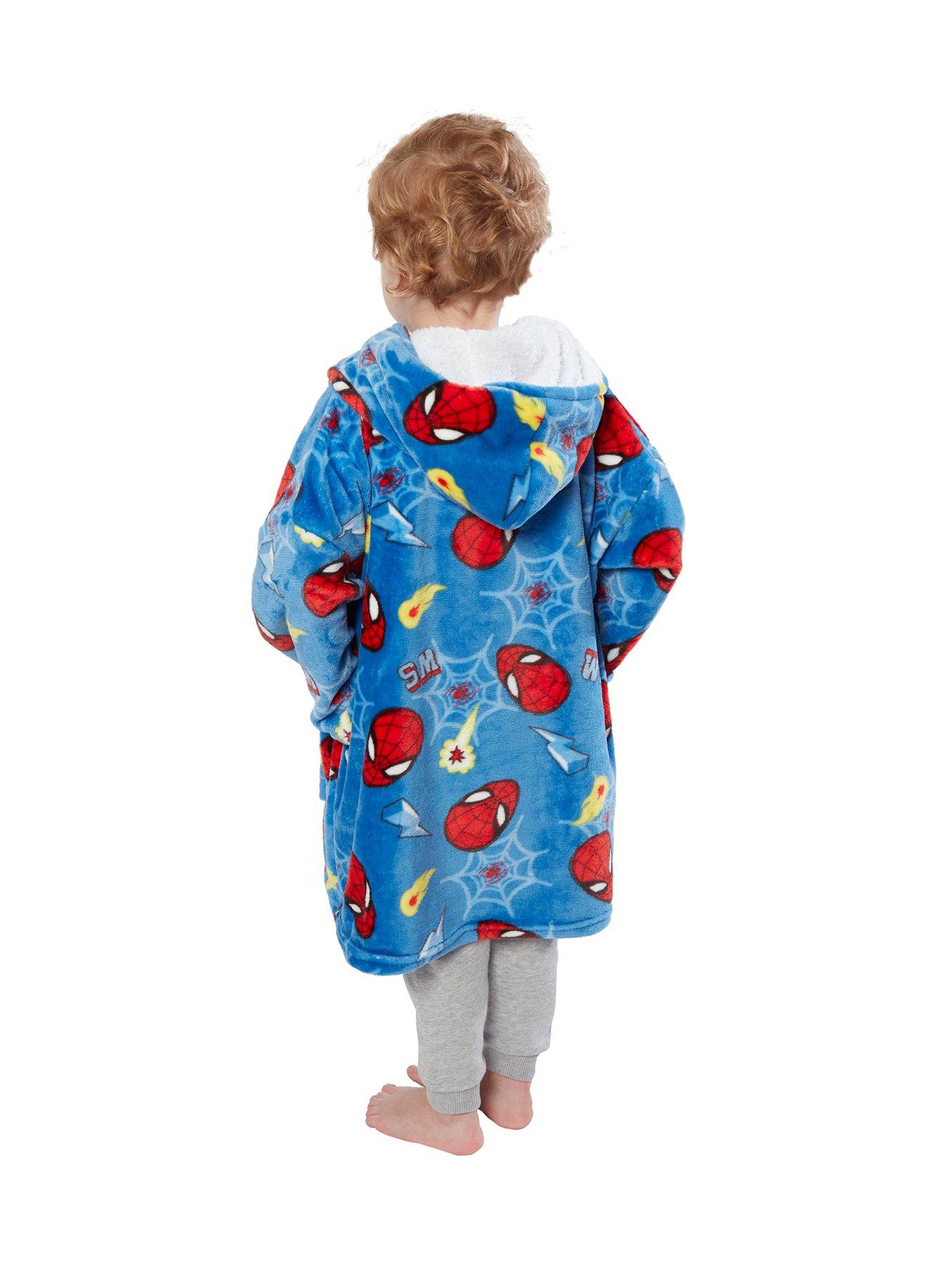 spiderman-webs-childrens-wearable-hooded-blanket-poncho-nbsppre-school-multiback