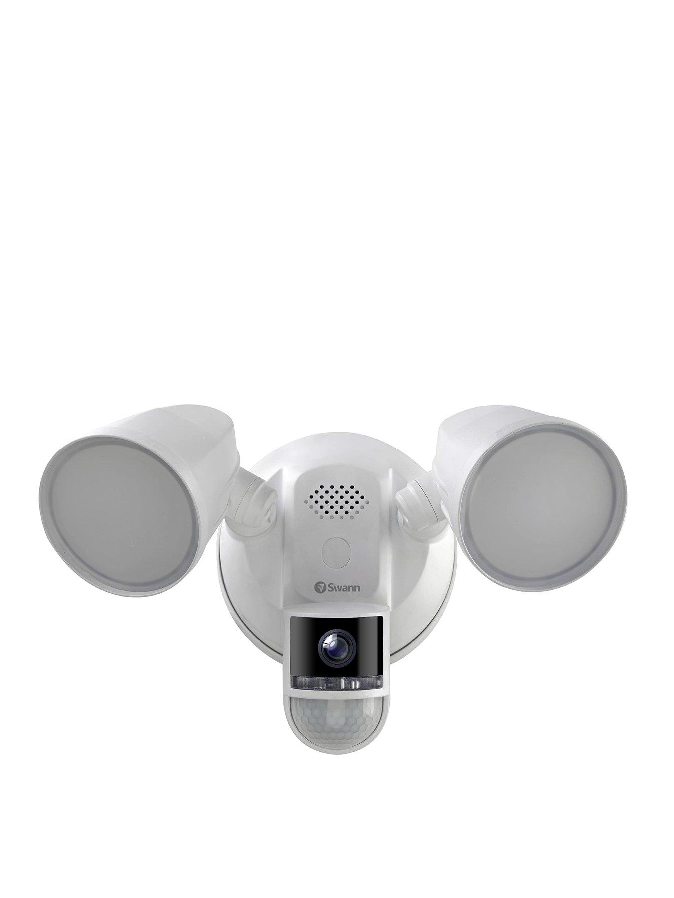 Image 1 of 8 of Swann 4K Floodlight Powered Wi-Fi Security Camera