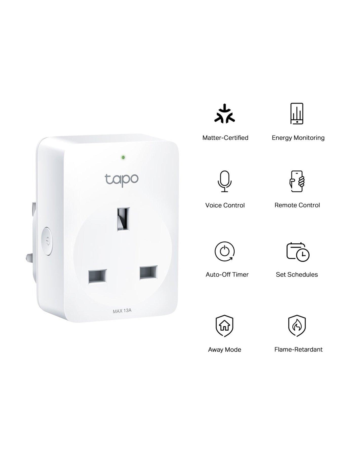 Image 2 of 7 of TP Link TP-Link Tapo P110 (Matter Compatible) Smart Socket With En. Monitoring