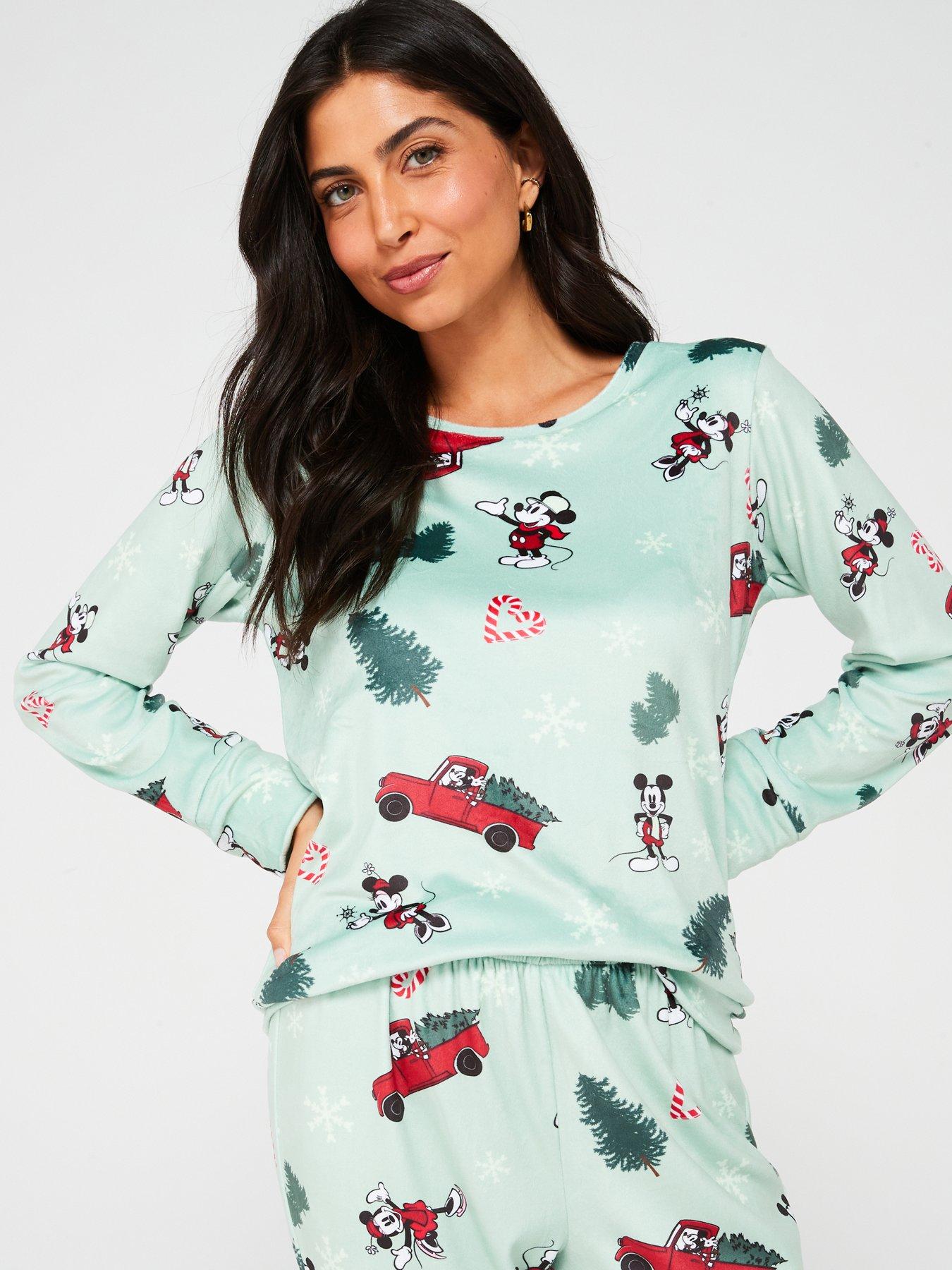 disney-ladies-disney-mickey-mouse-velour-pyjama-set