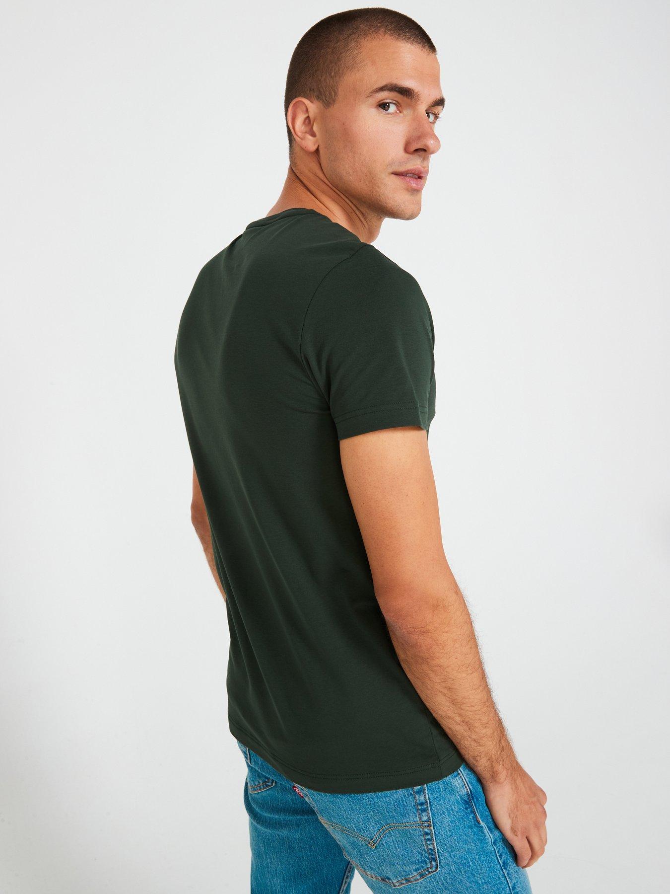 calvin-klein-calvin-klein-stretch-slim-fit-left-chest-logo-t-shirt-dark-greenstillFront