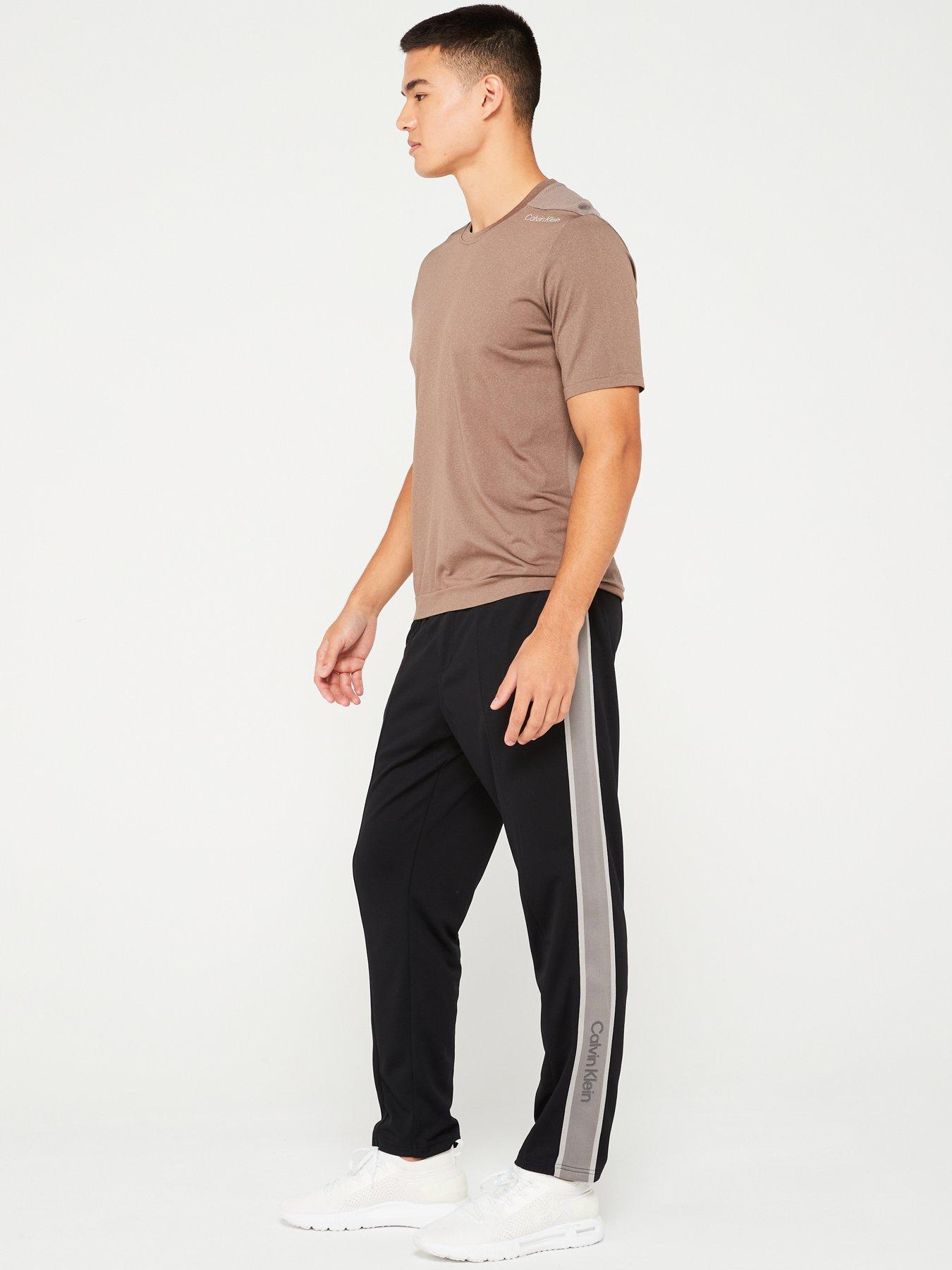 calvin-klein-sport-calvin-klein-sport-seamless-woven-t-shirt-brownback