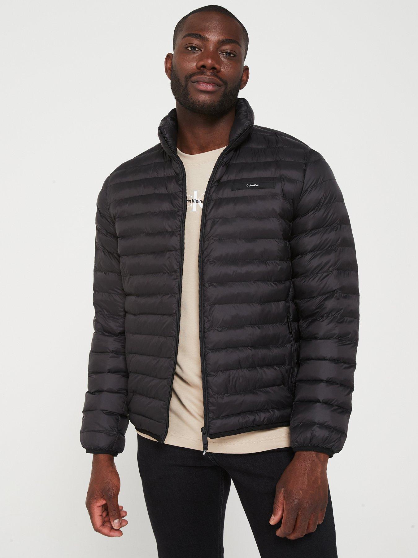 Calvin Klein Lightweight Quilt Jacket Black