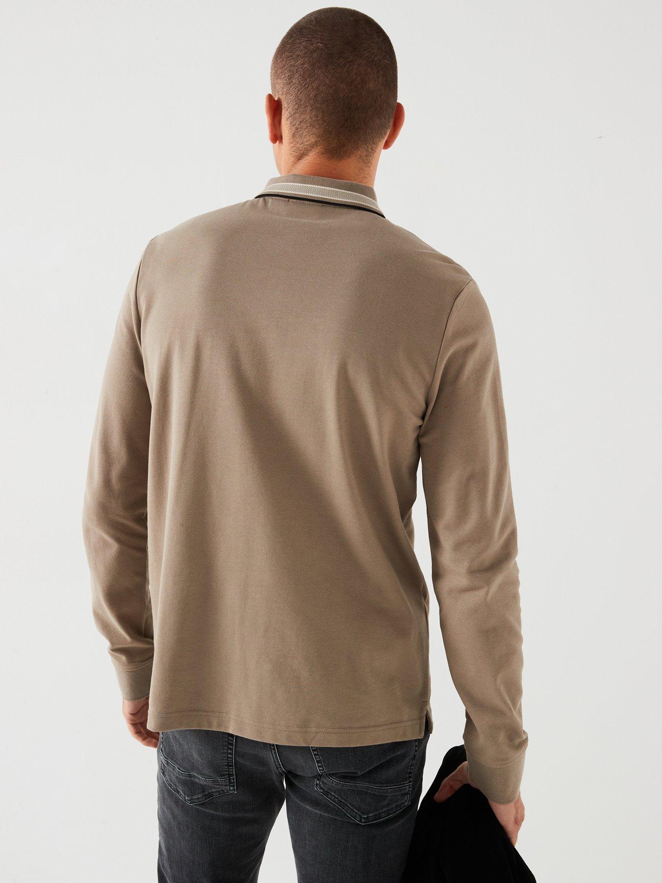 calvin-klein-calvin-klein-stretch-pique-multi-tip-long-sleeve-polo-shirt-light-brownstillFront