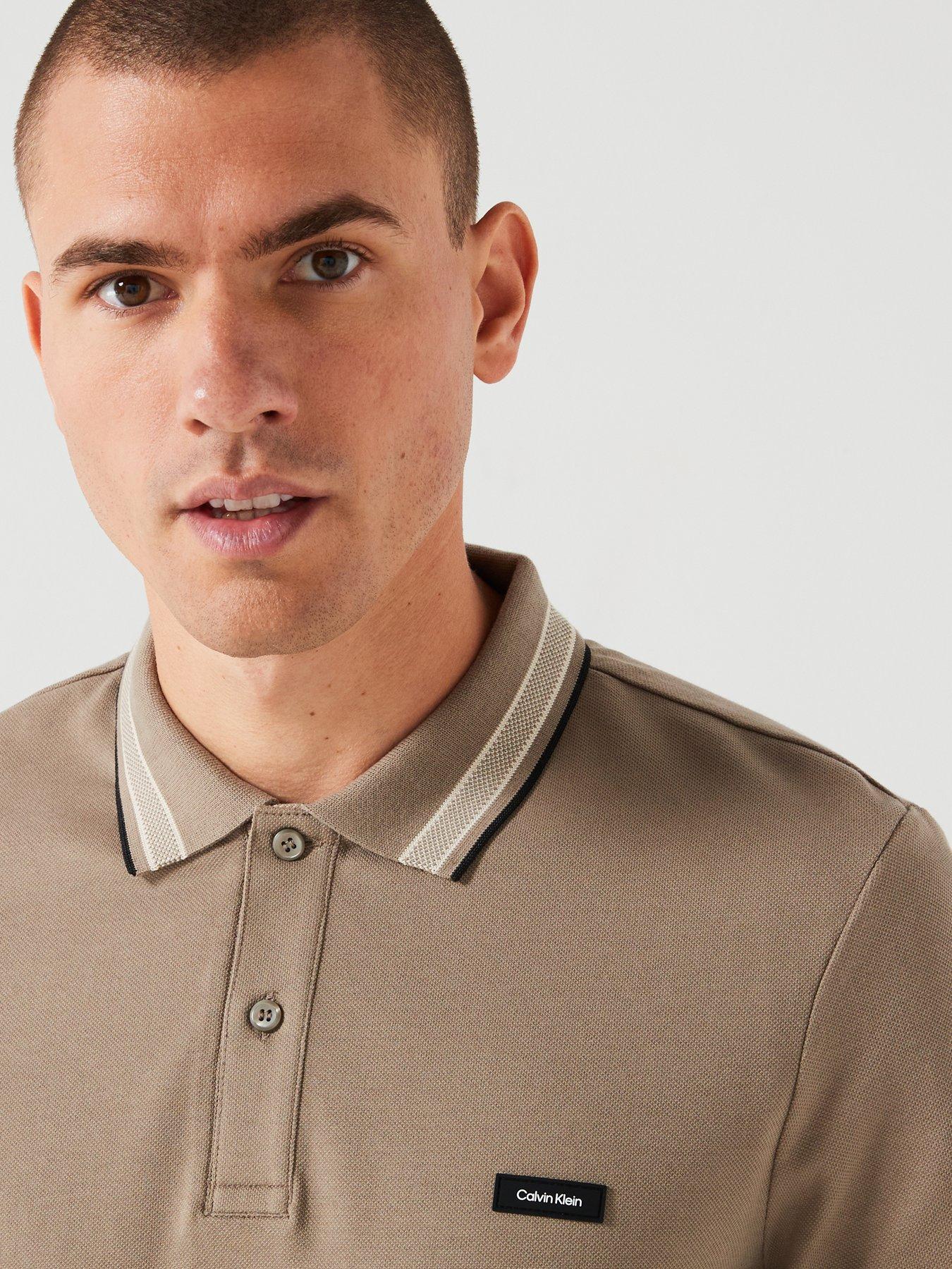 calvin-klein-calvin-klein-stretch-pique-multi-tip-long-sleeve-polo-shirt-light-brownoutfit