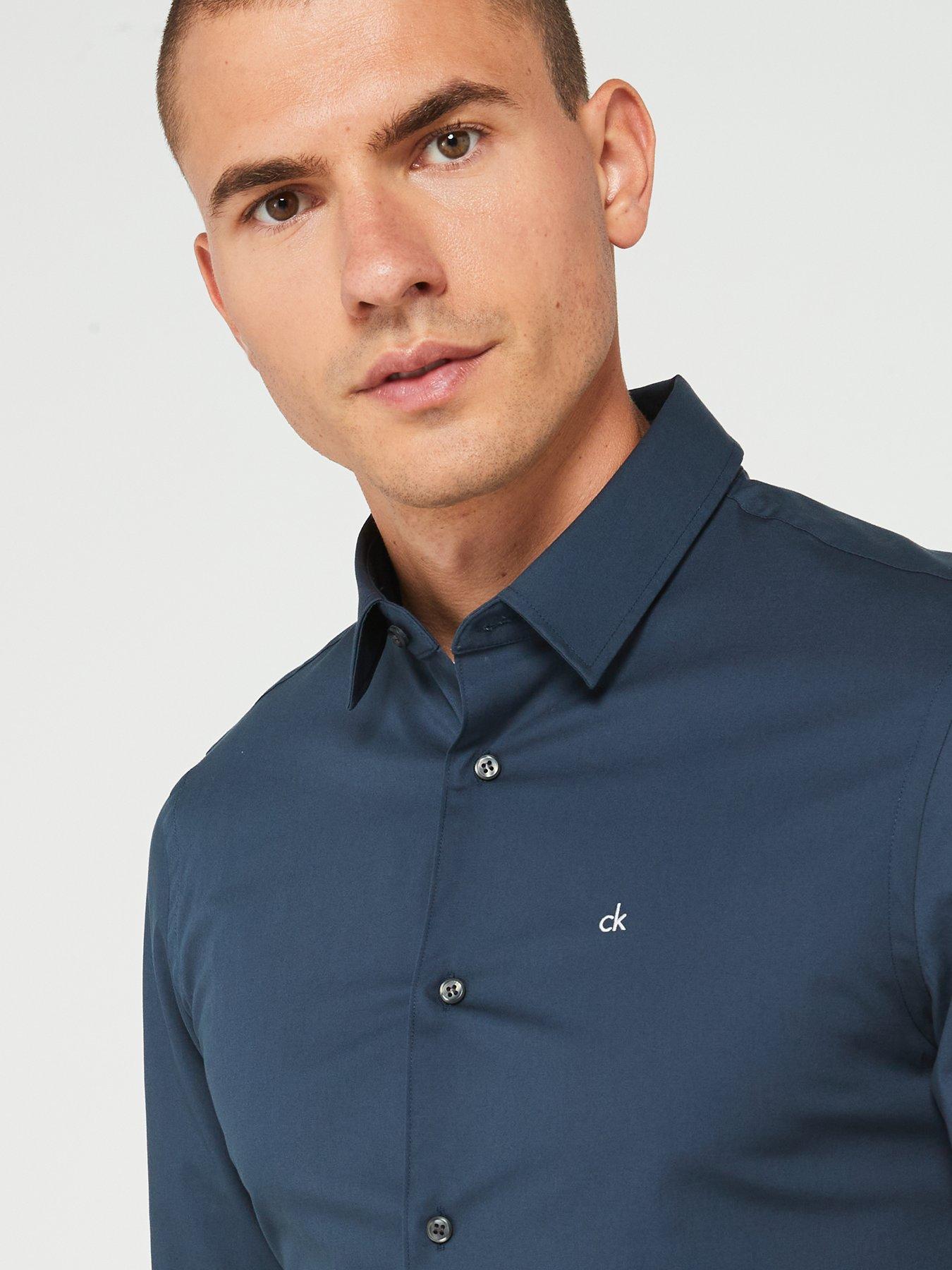 calvin-klein-calvin-klein-poplin-stretch-slim-fit-shirt-dark-blueoutfit