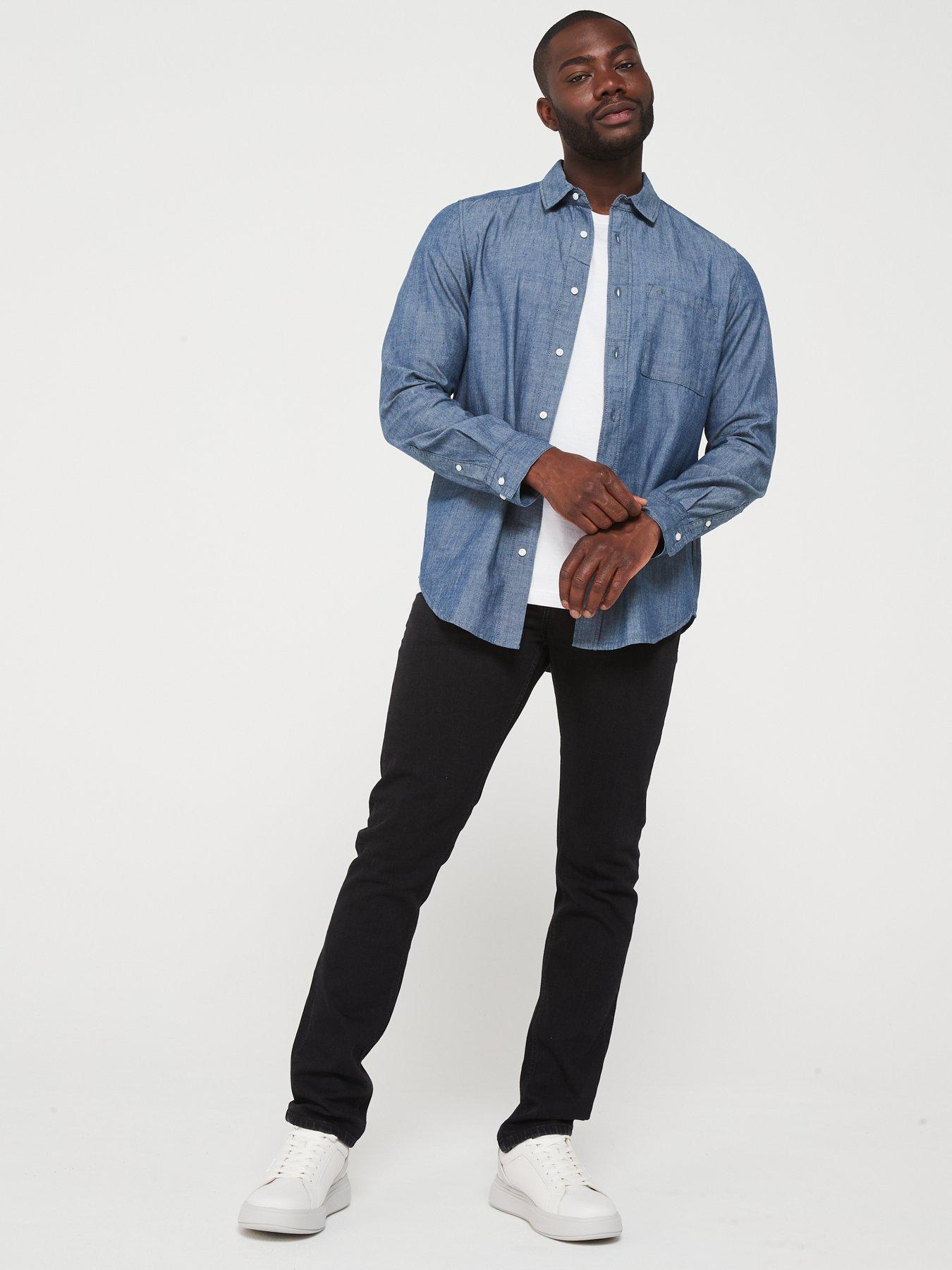 calvin-klein-calvin-klein-chambray-lightweight-denim-shirt-mid-washback