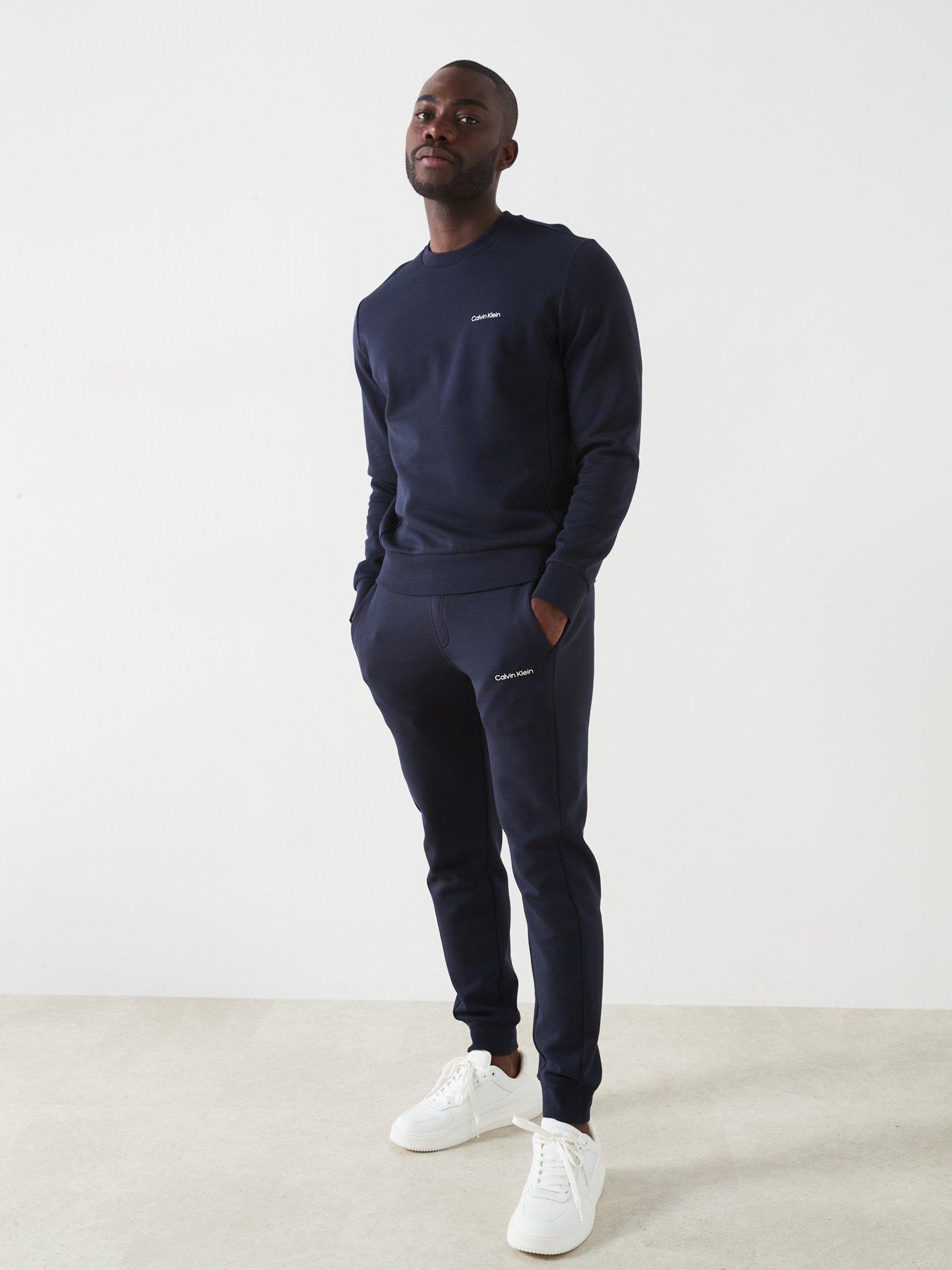 calvin-klein-micro-logonbspcrew-necknbspsweatshirt-navyback