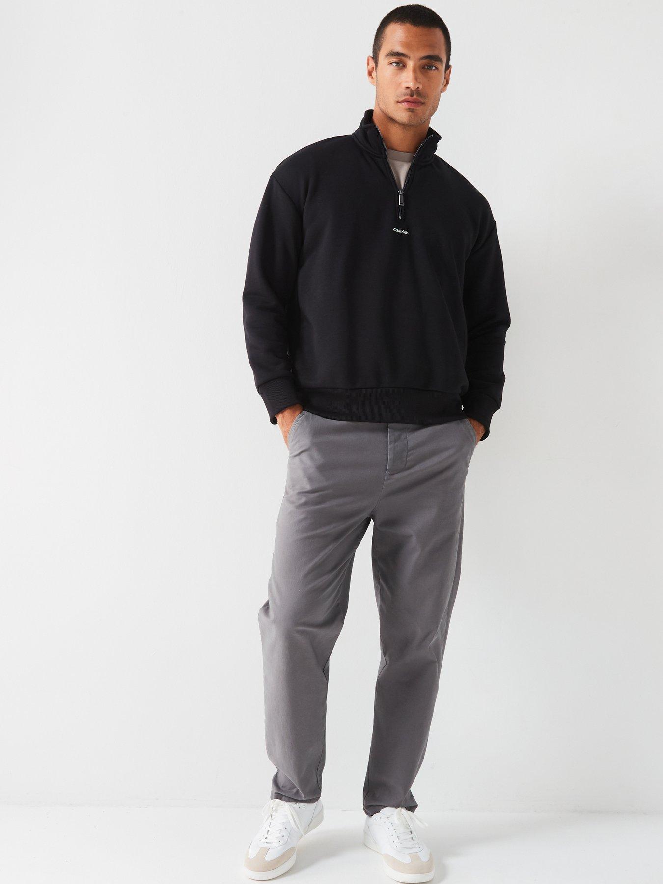 calvin-klein-calvin-klein-nano-logo-14-zip-sweat-blackback