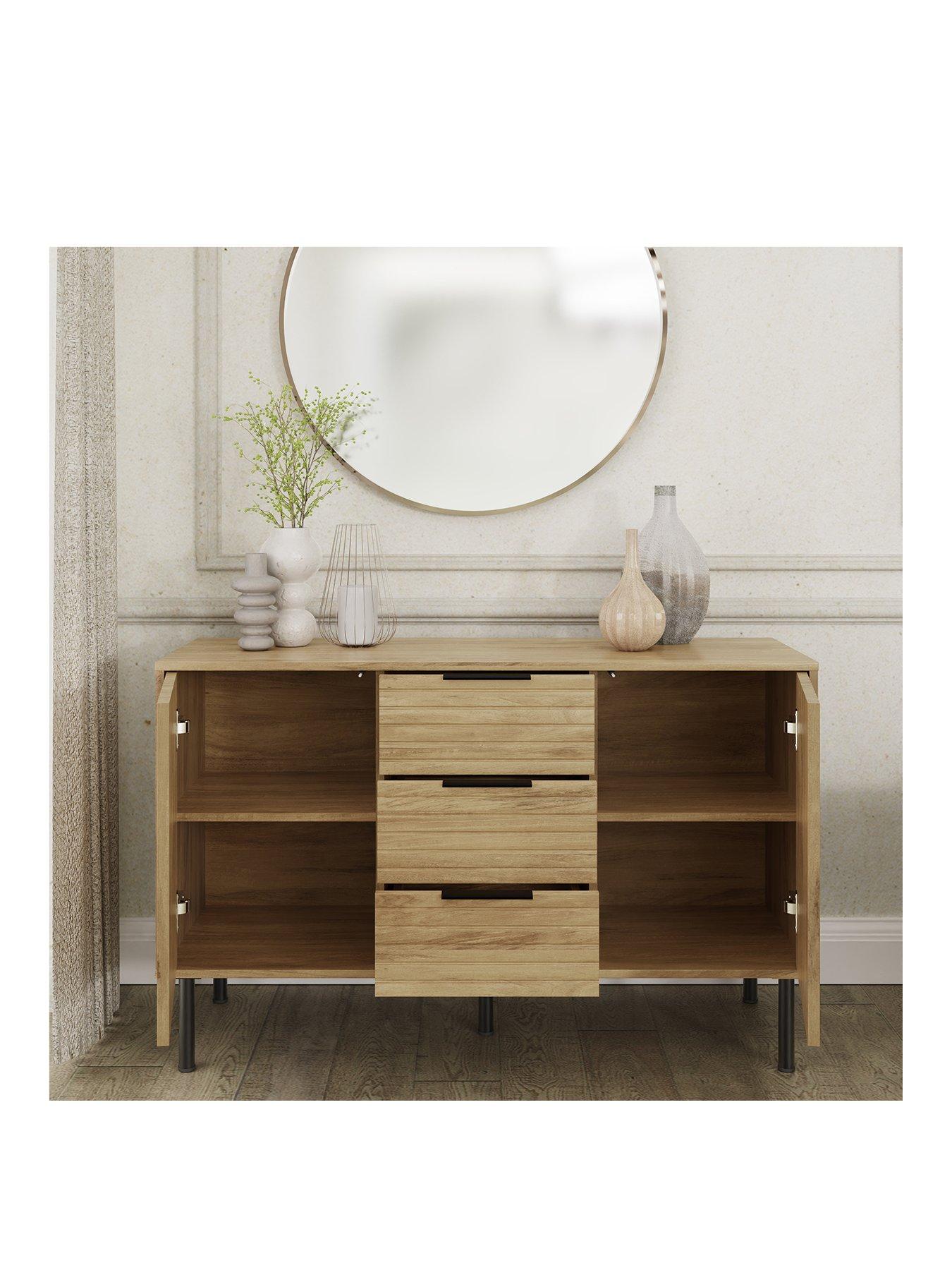 Image 3 of 7 of GFW Nervata Sideboard&nbsp;- FSC Certified