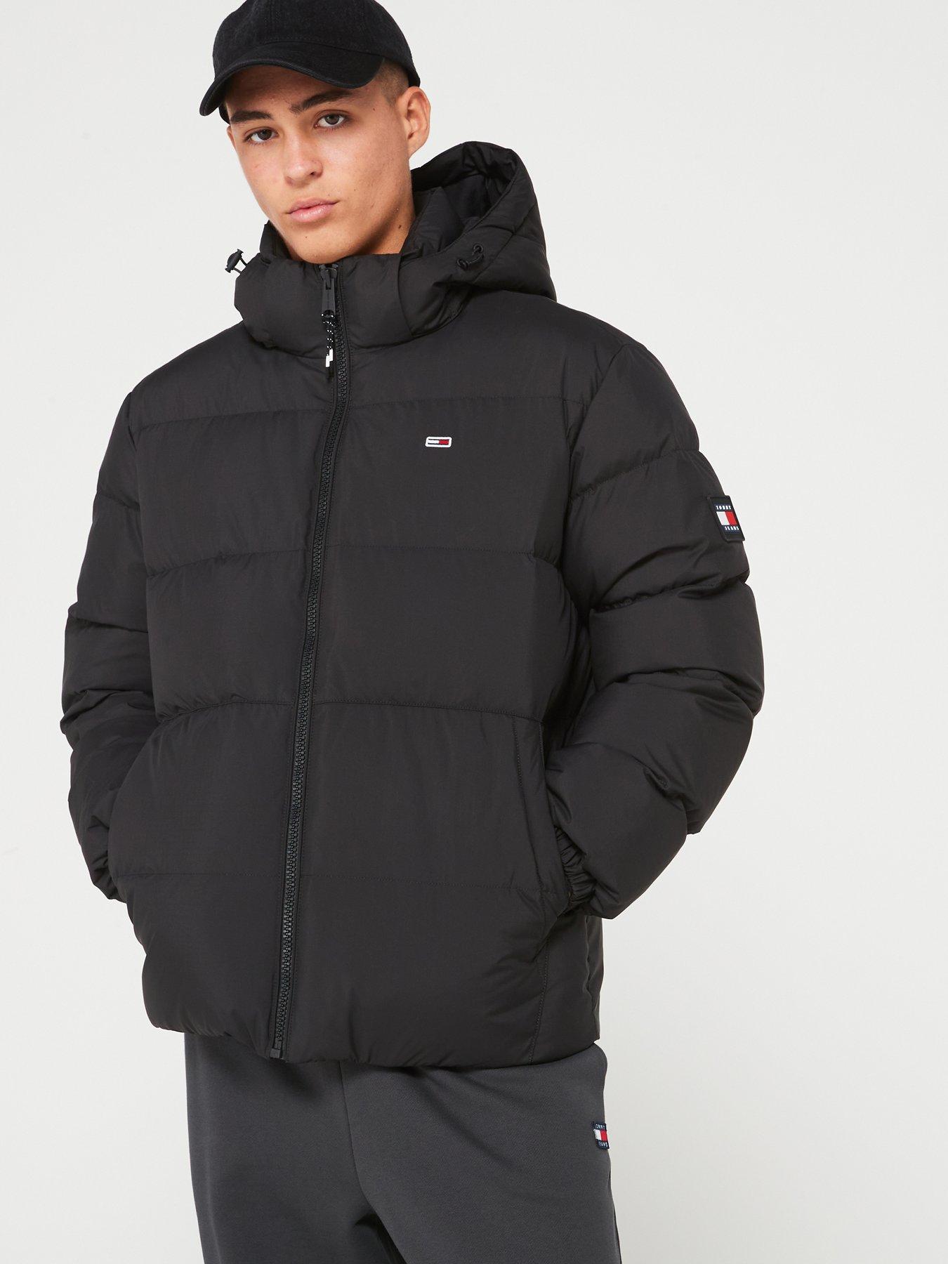 Tommy Jeans Tommy Jeans Essential Down Hooded Jacket - Black