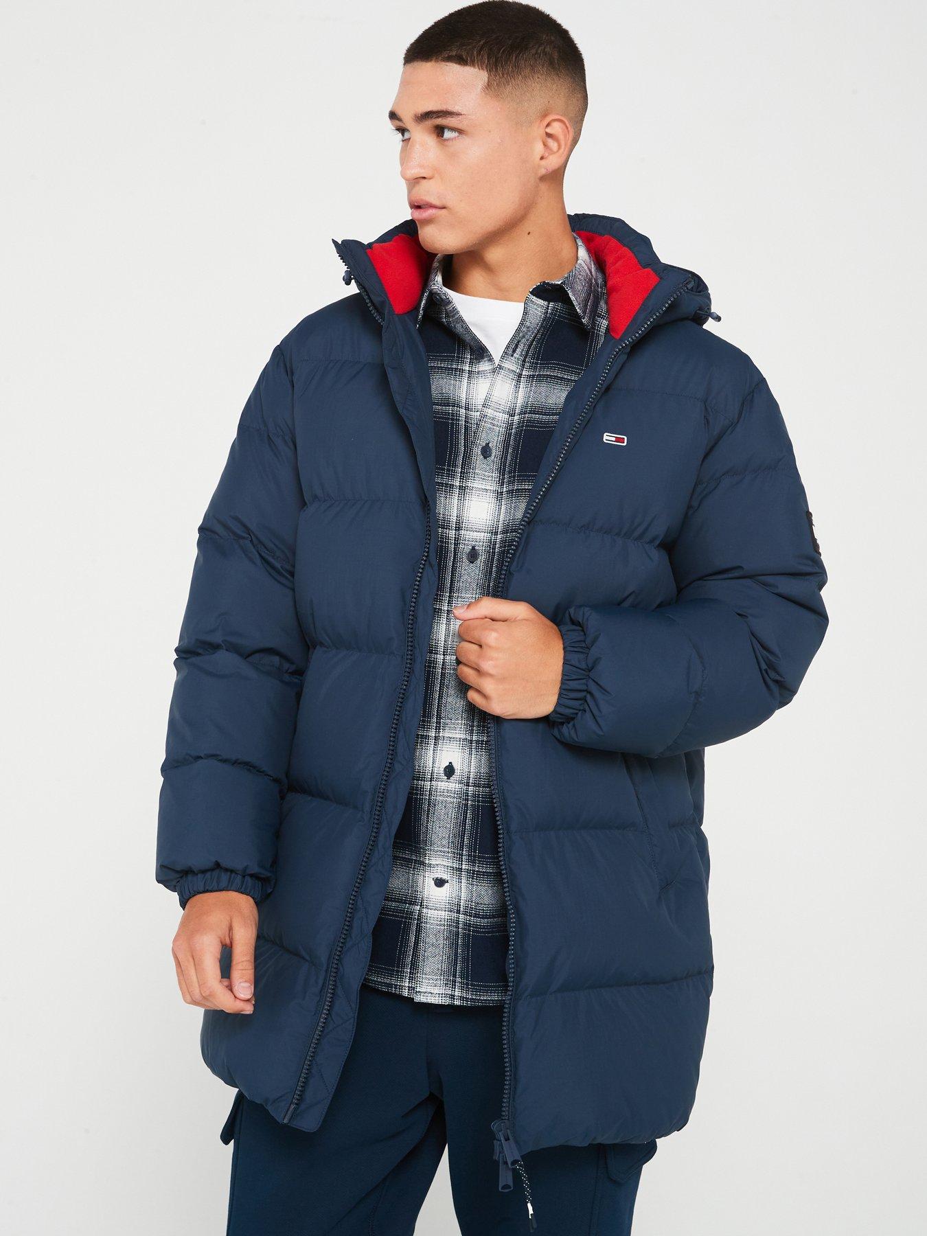 Tommy Jeans Tommy Jeans Essential Down Hooded Jacket - Navy