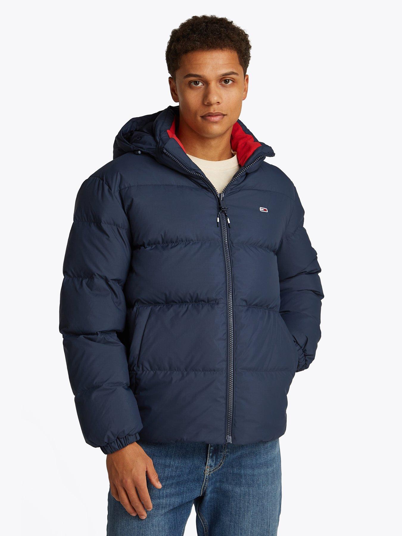 Tommy Jeans Tommy Jeans Essential Down Hooded Jacket - Navy