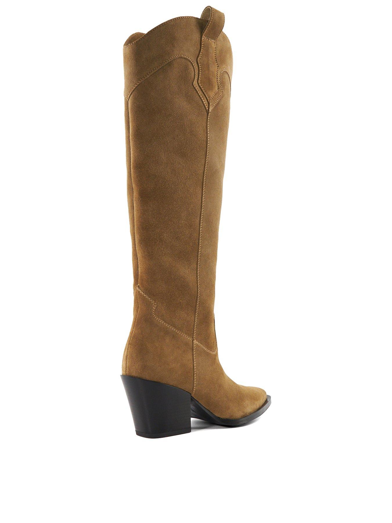 dune-london-tennessee-suede-knee-high-western-boots-taupeback