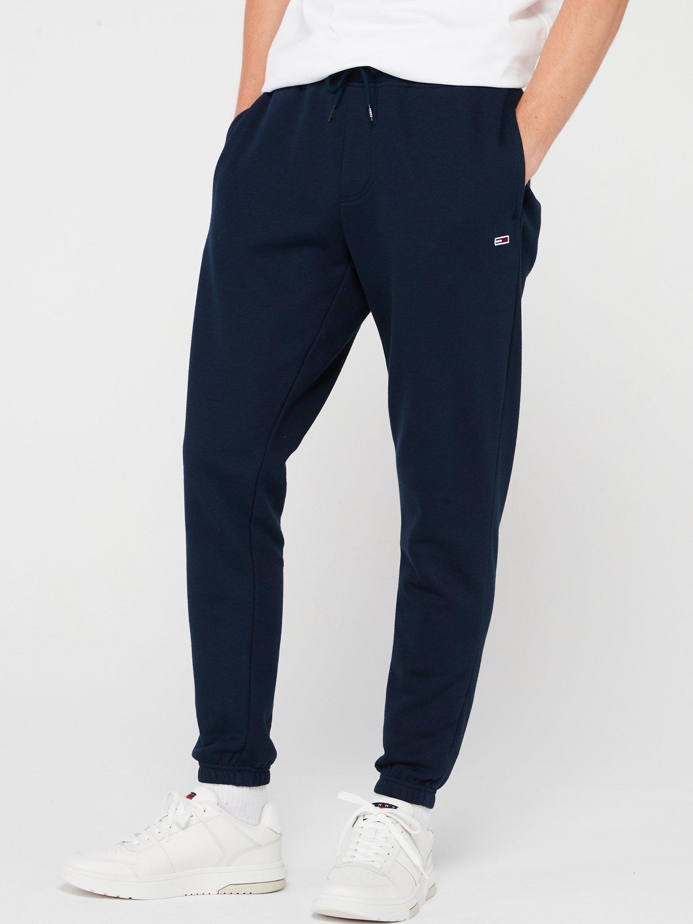 tommy-jeans-slim-fit-small-flag-cuff-joggers-navy