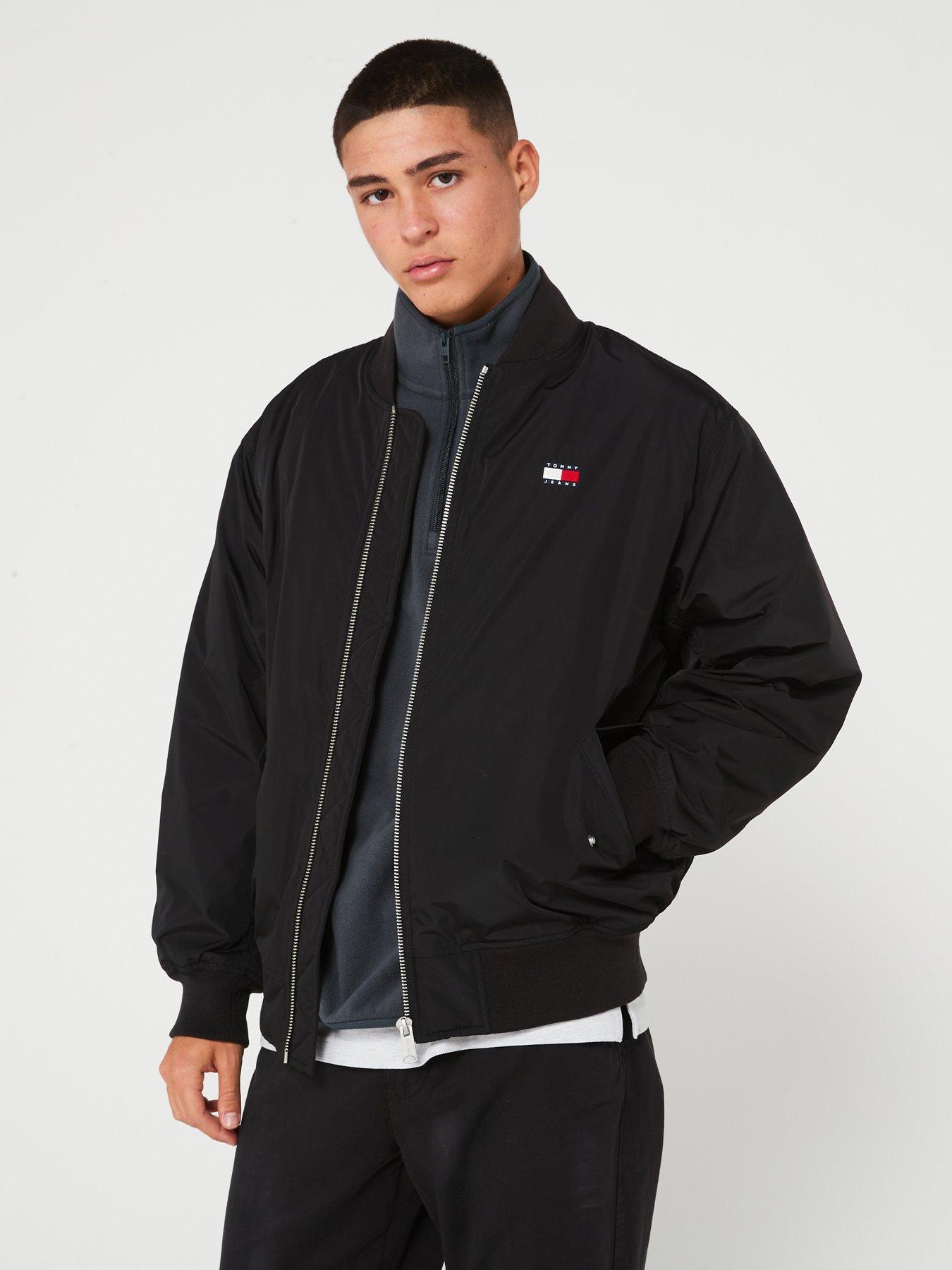 tommy-jeans-tommy-jeans-flag-logo-nylon-bomber-jacket-black