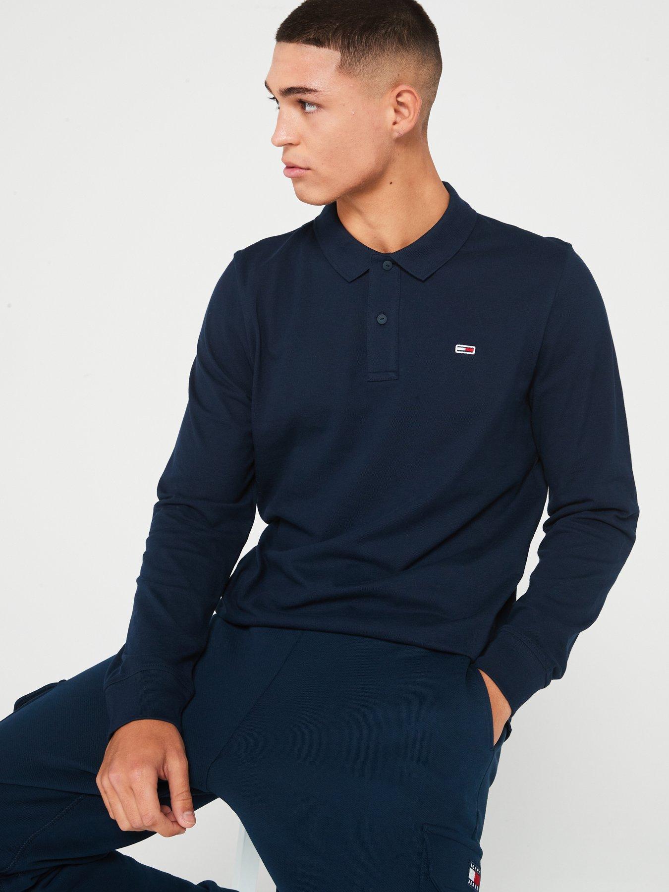 tommy-jeans-tommy-jeans-slim-fit-placket-long-sleeve-polo-shirt-navyoutfit