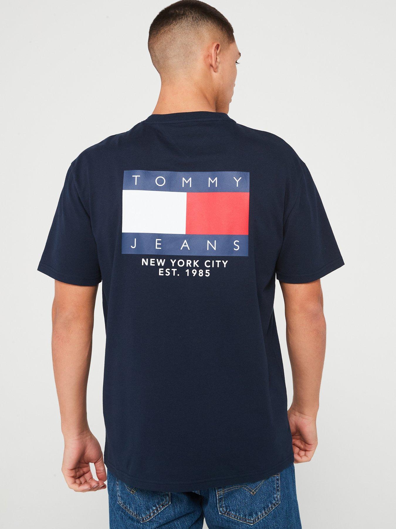 tommy-jeans-tommy-jeans-regular-fit-double-flag-t-shirt-navystillFront