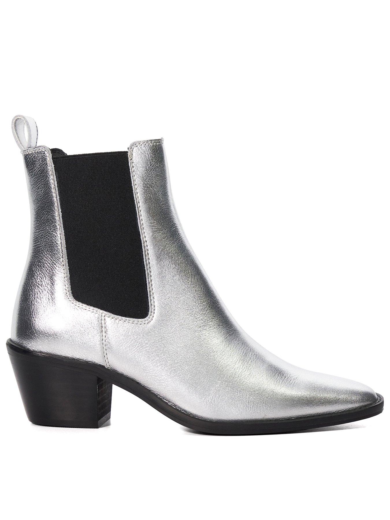 dune-london-pexas-western-ankle-boots-silver-leather