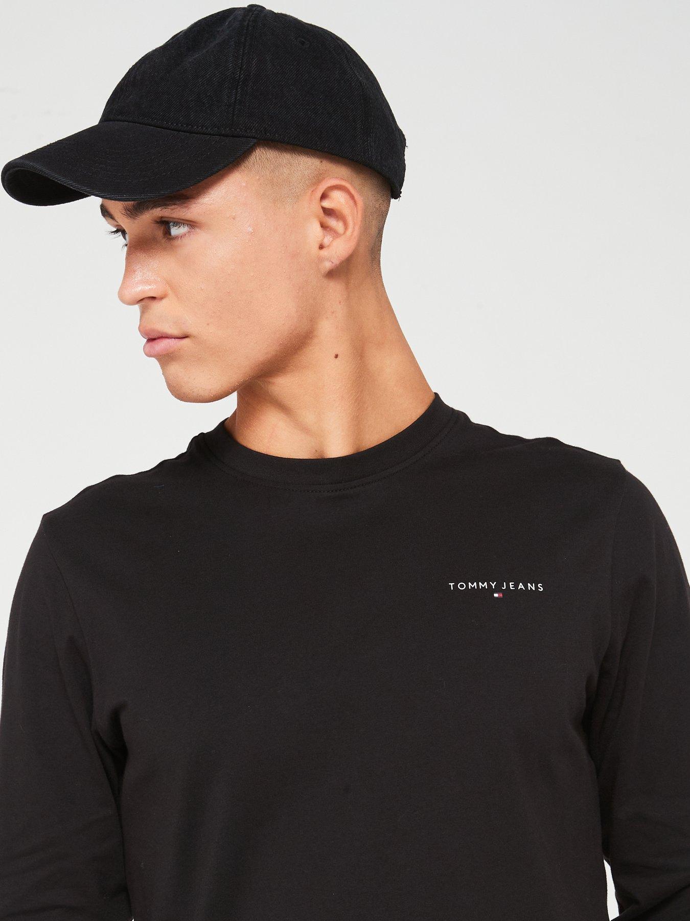 tommy-jeans-tommy-jeans-slim-fit-linear-left-chest-long-sleeve-t-shirt-blackoutfit