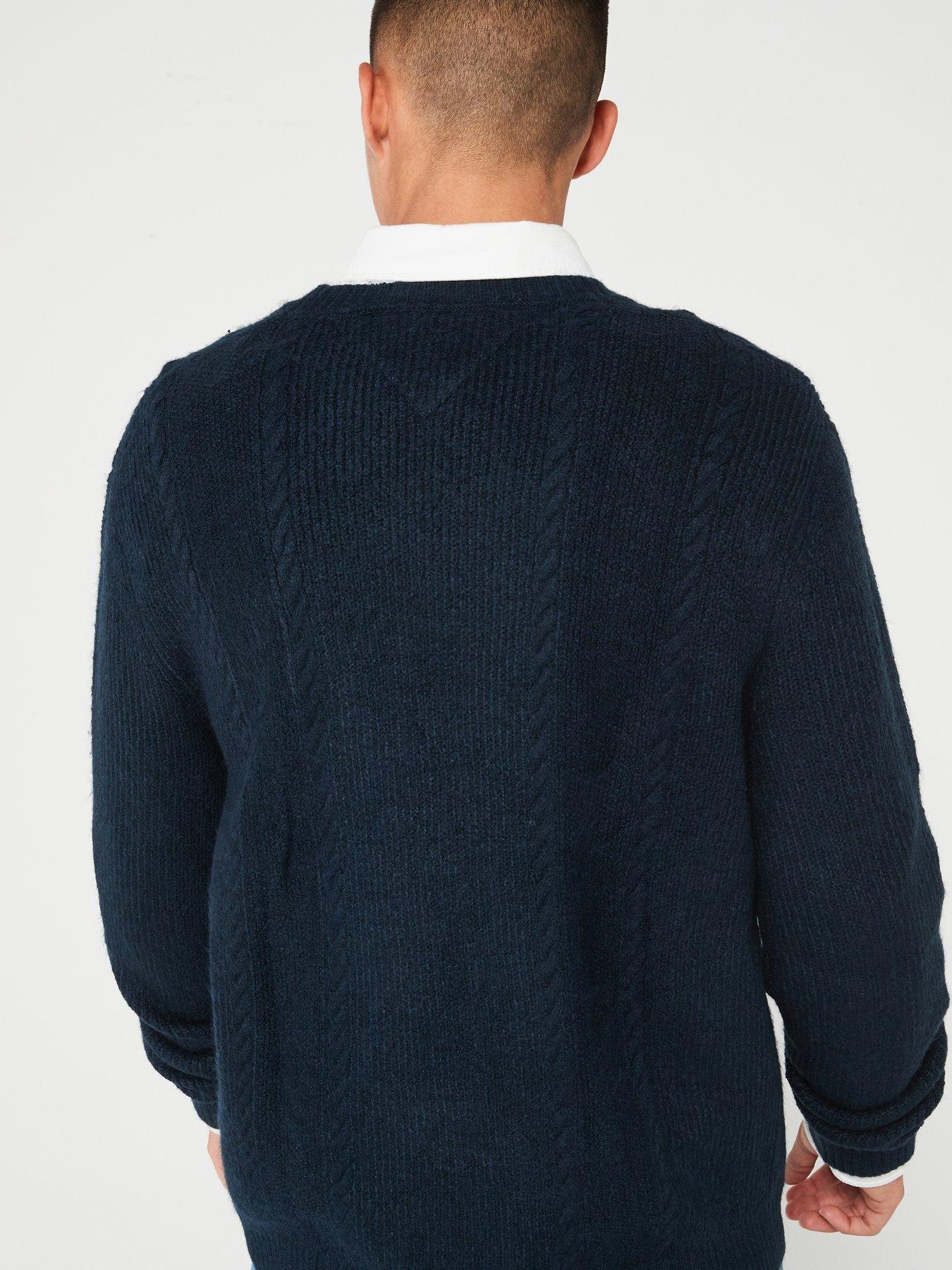 tommy-jeans-slim-fit-cable-knitted-jumper-navydetail