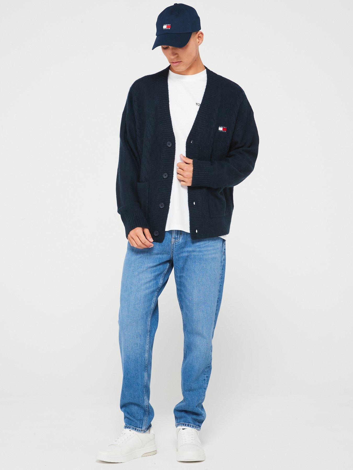 tommy-jeans-tommy-jeans-boxy-xs-flag-log-cable-knitted-cardigan-navydetail