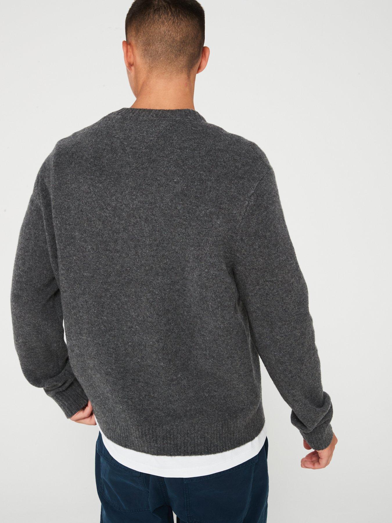 tommy-jeans-tommy-jeans-regular-fit-large-flag-logo-melange-knitted-jumper-dark-greystillFront