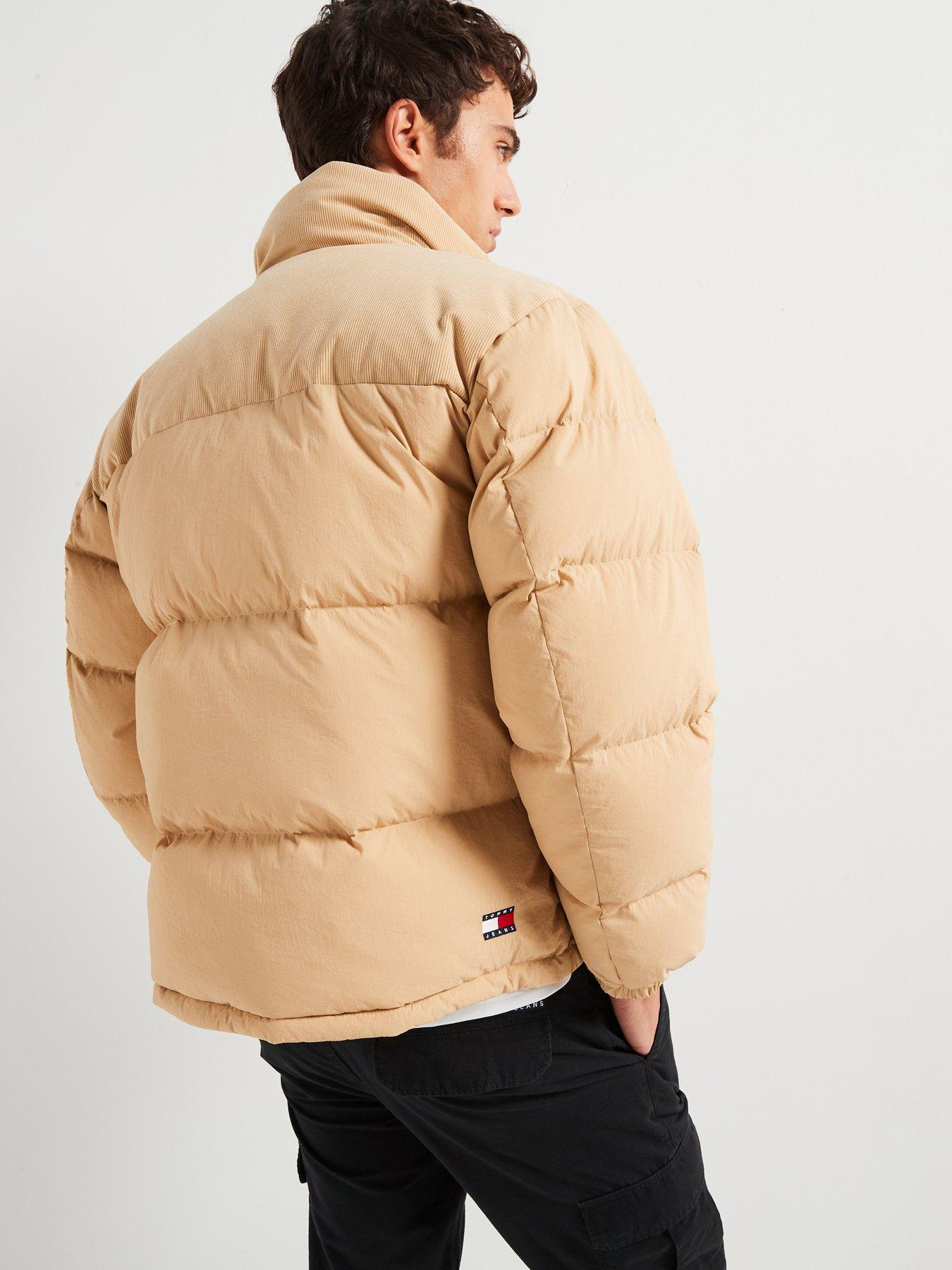 tommy-jeans-tommy-jeans-cord-mix-alaska-puffer-jacket-beigestillFront