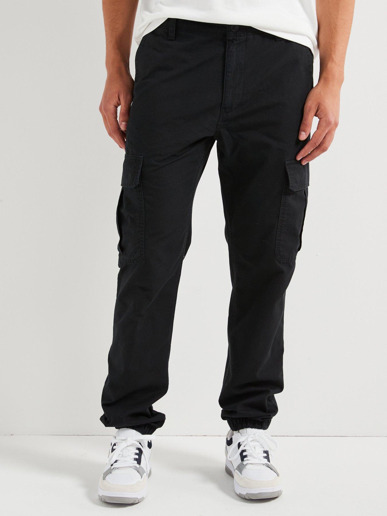 tommy-jeans-ryan-straight-fit-ripstop-cargo-pants-black