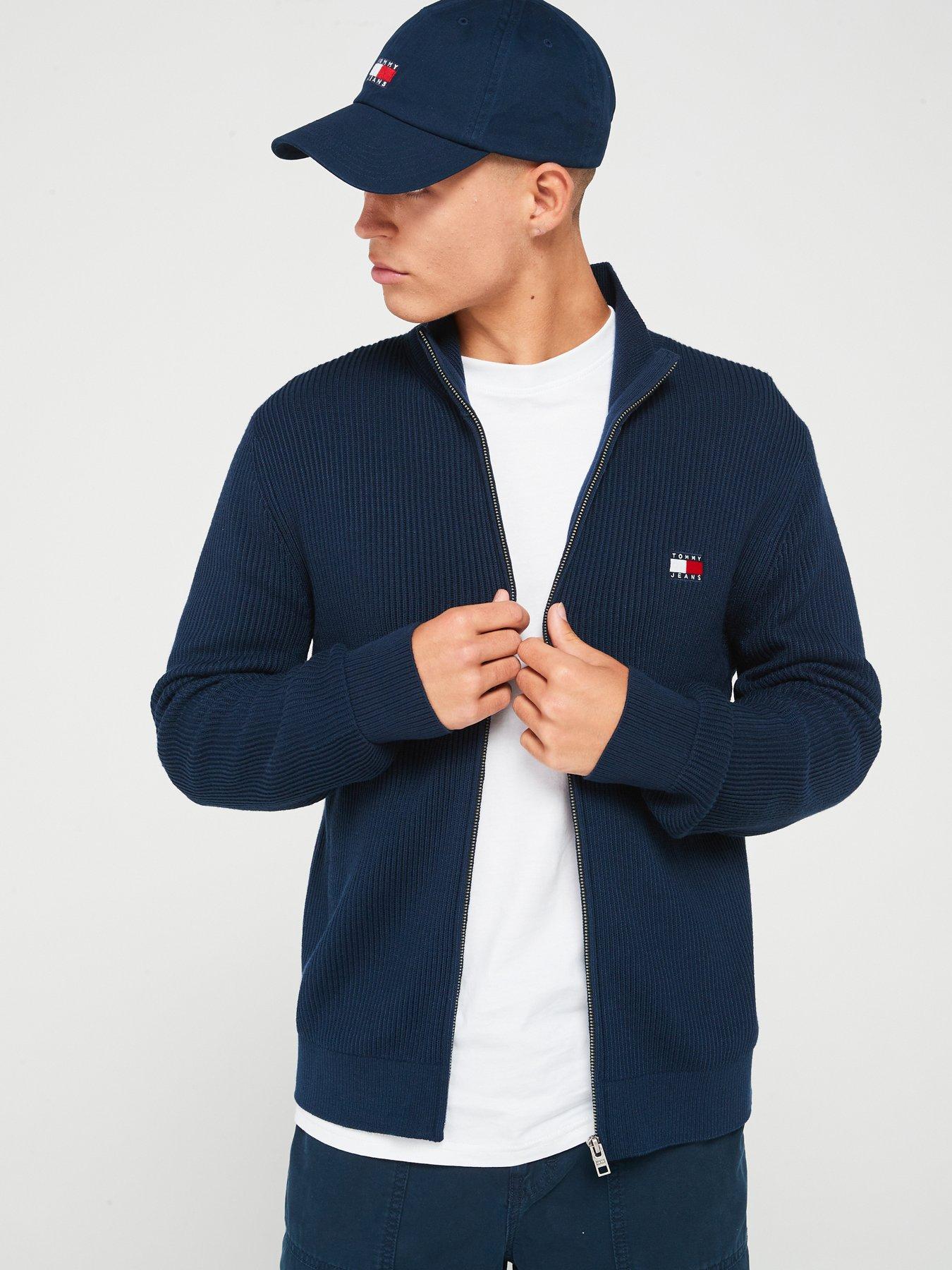 tommy-jeans-tommy-jeans-slim-fit-xs-flag-logo-zip-thru-knitted-jumper-navy