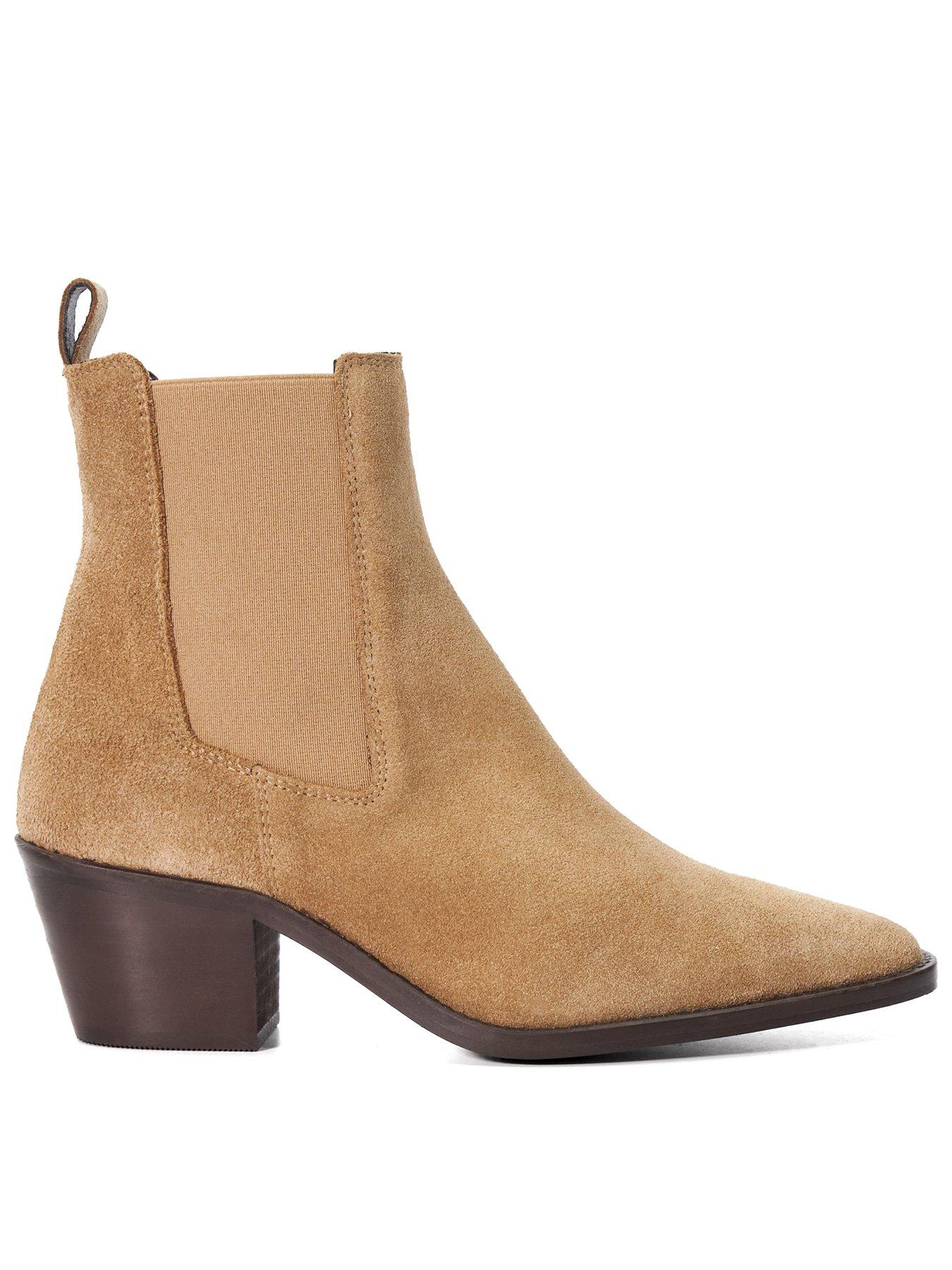 dune-london-pexas-western-ankle-boots-sand-suede