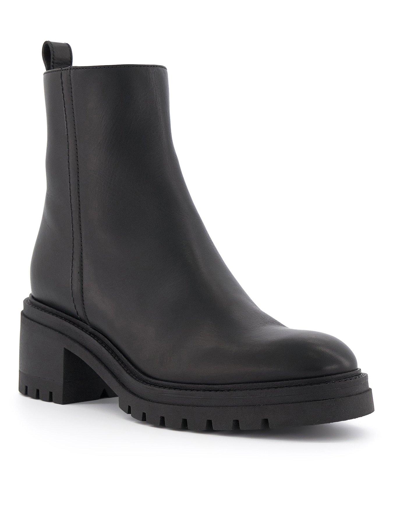 dune-london-possessive-cleated-block-heel-ankle-boots-blackstillFront