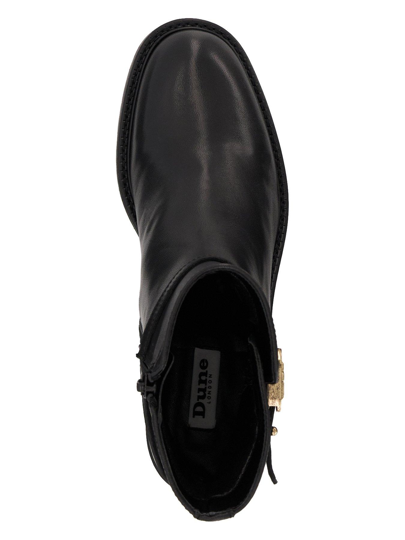 dune-london-praising-branded-buckle-casual-ankle-boots-blackoutfit